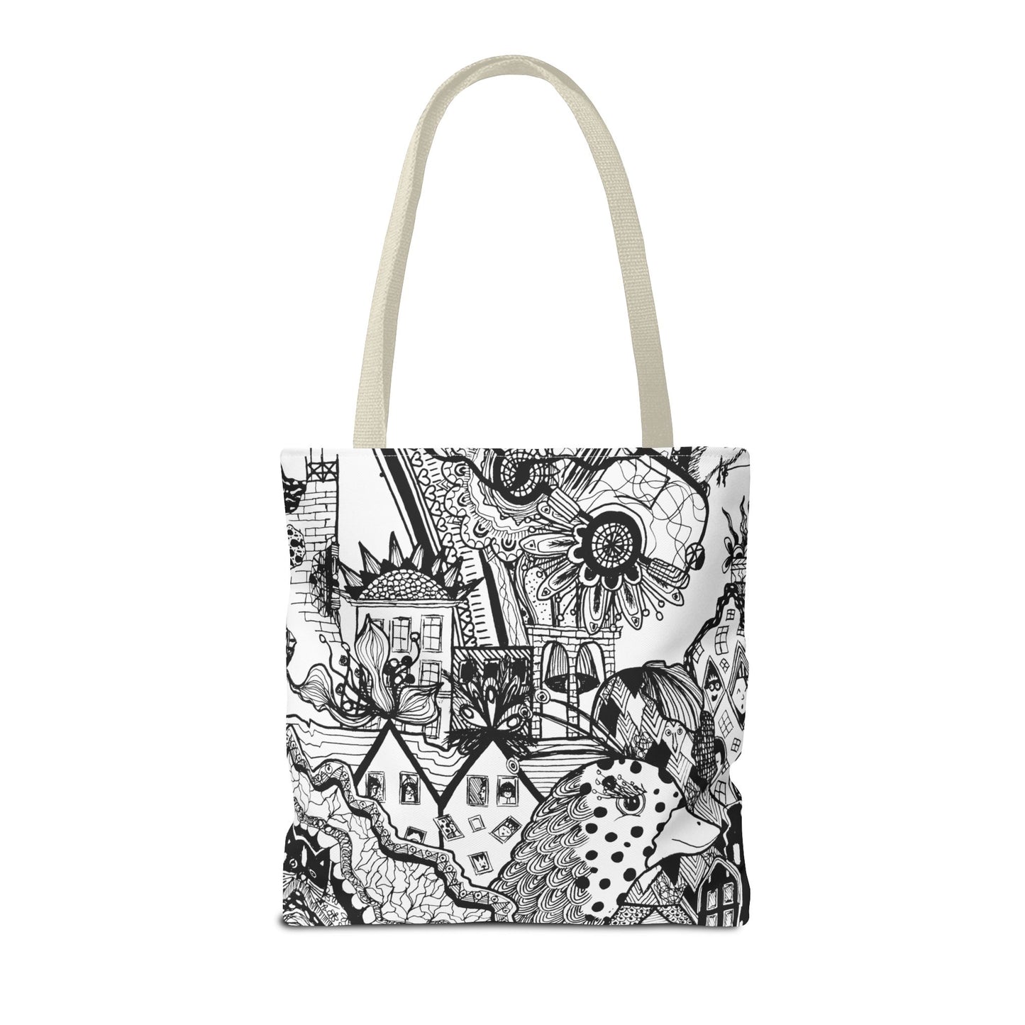 Tote bag Stoffen draagtas met Uniek ontwerp