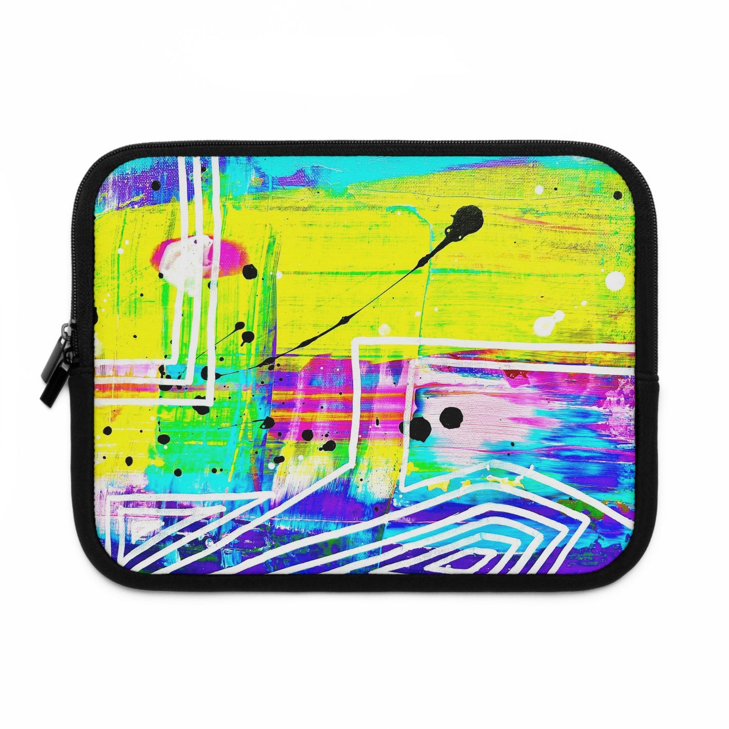Hoes voor Laptop en Ipad met artistiek en kleurrijk design