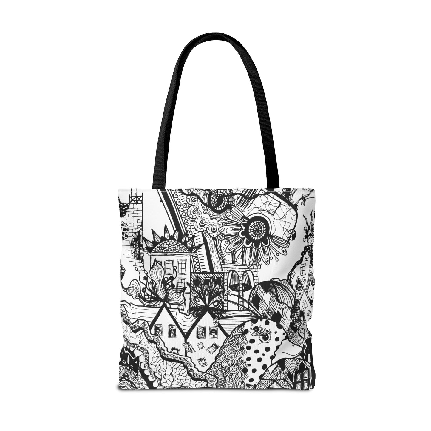 Tote bag Stoffen draagtas met Uniek ontwerp