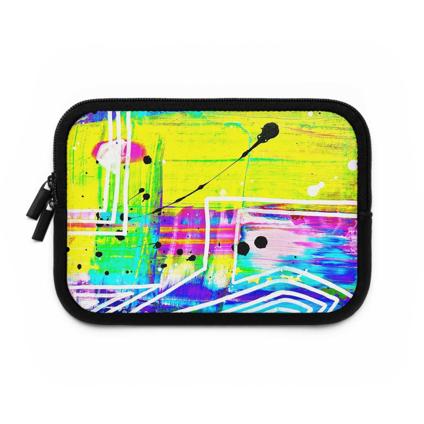 Hoes voor Laptop en Ipad met artistiek en kleurrijk design