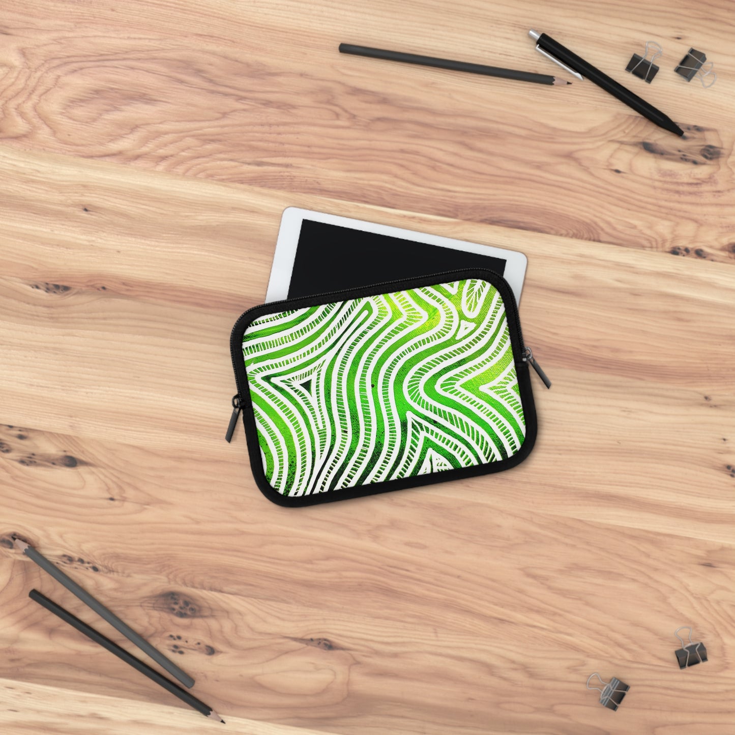 Hoes voor laptop en Ipad Groen