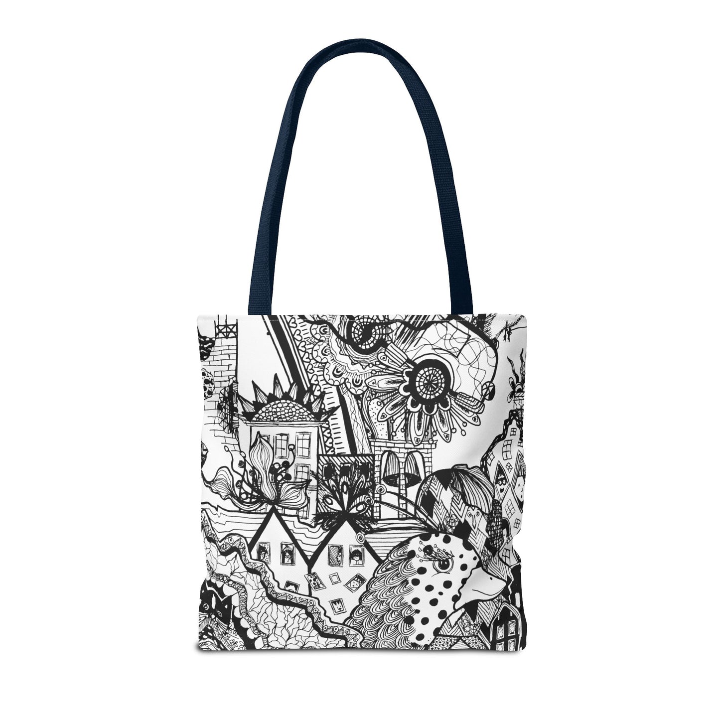 Tote bag Stoffen draagtas met Uniek ontwerp