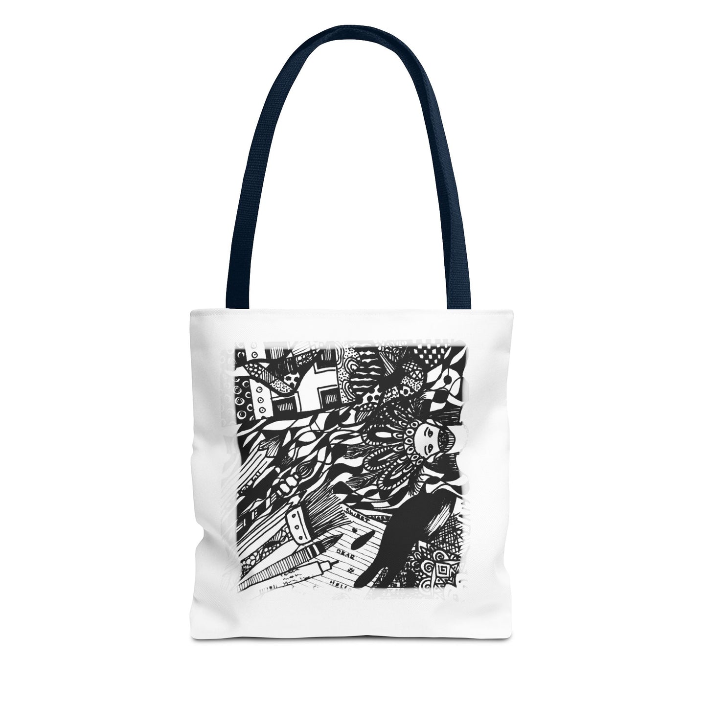 Tote bag Stoffen draagtas met creatieve opdruk
