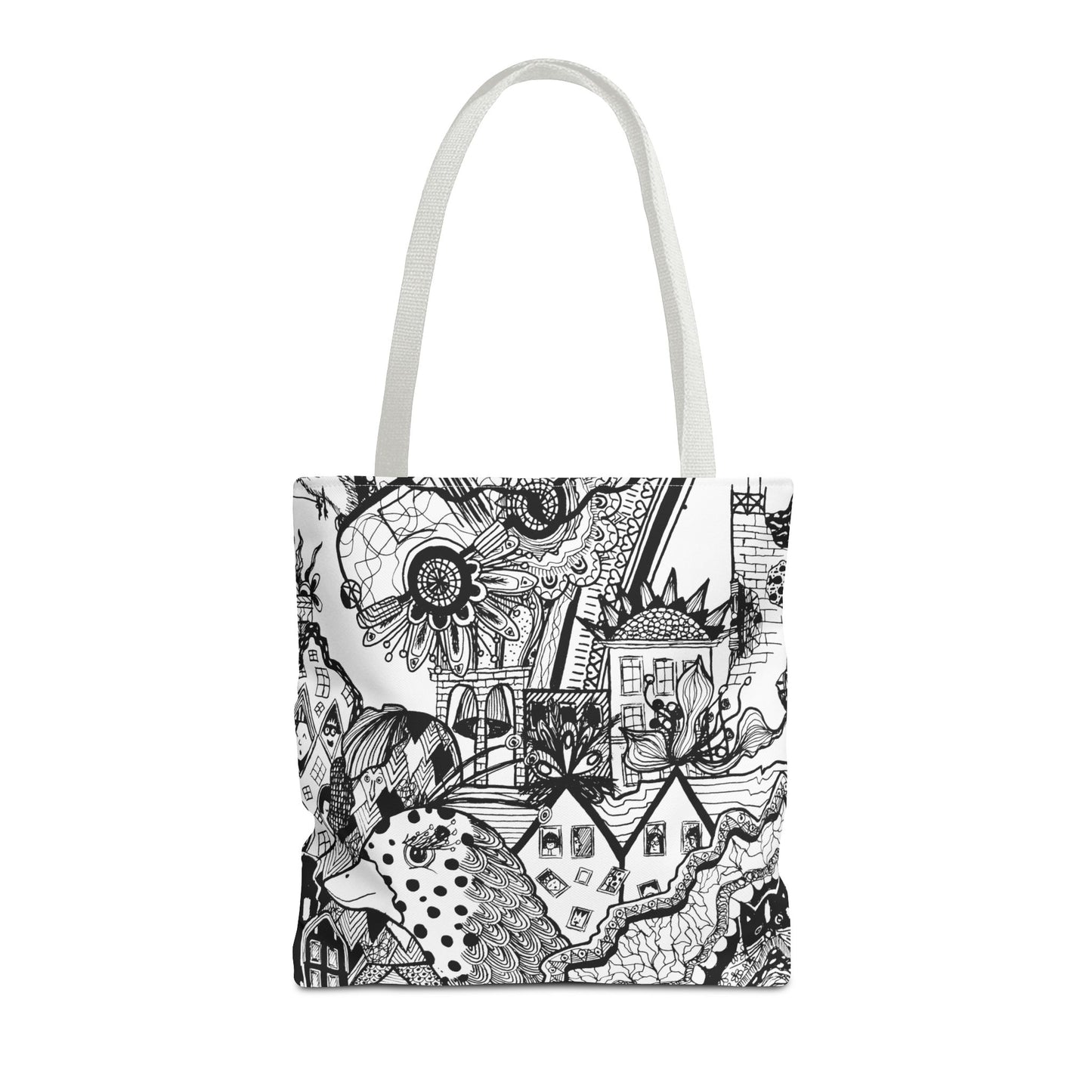 Tote bag Stoffen draagtas met Uniek ontwerp