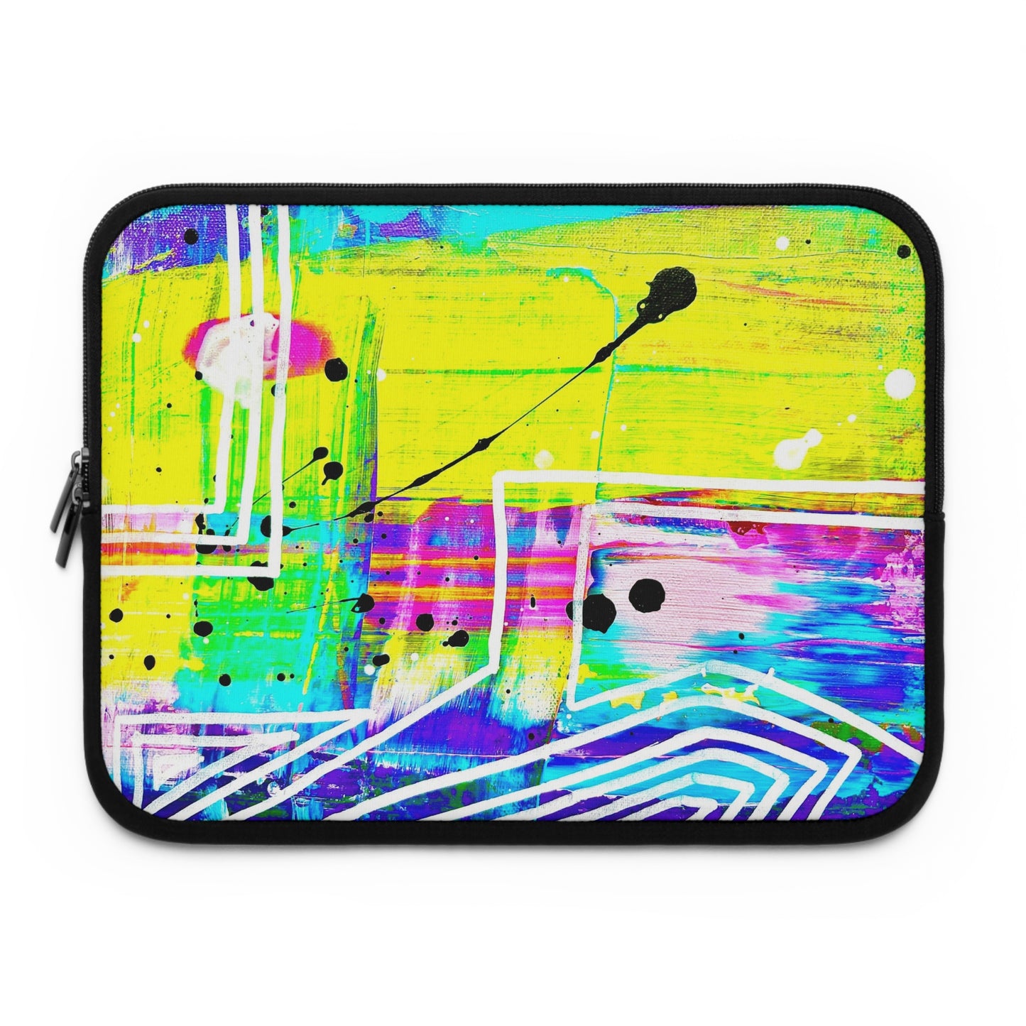 Hoes voor Laptop en Ipad met artistiek en kleurrijk design