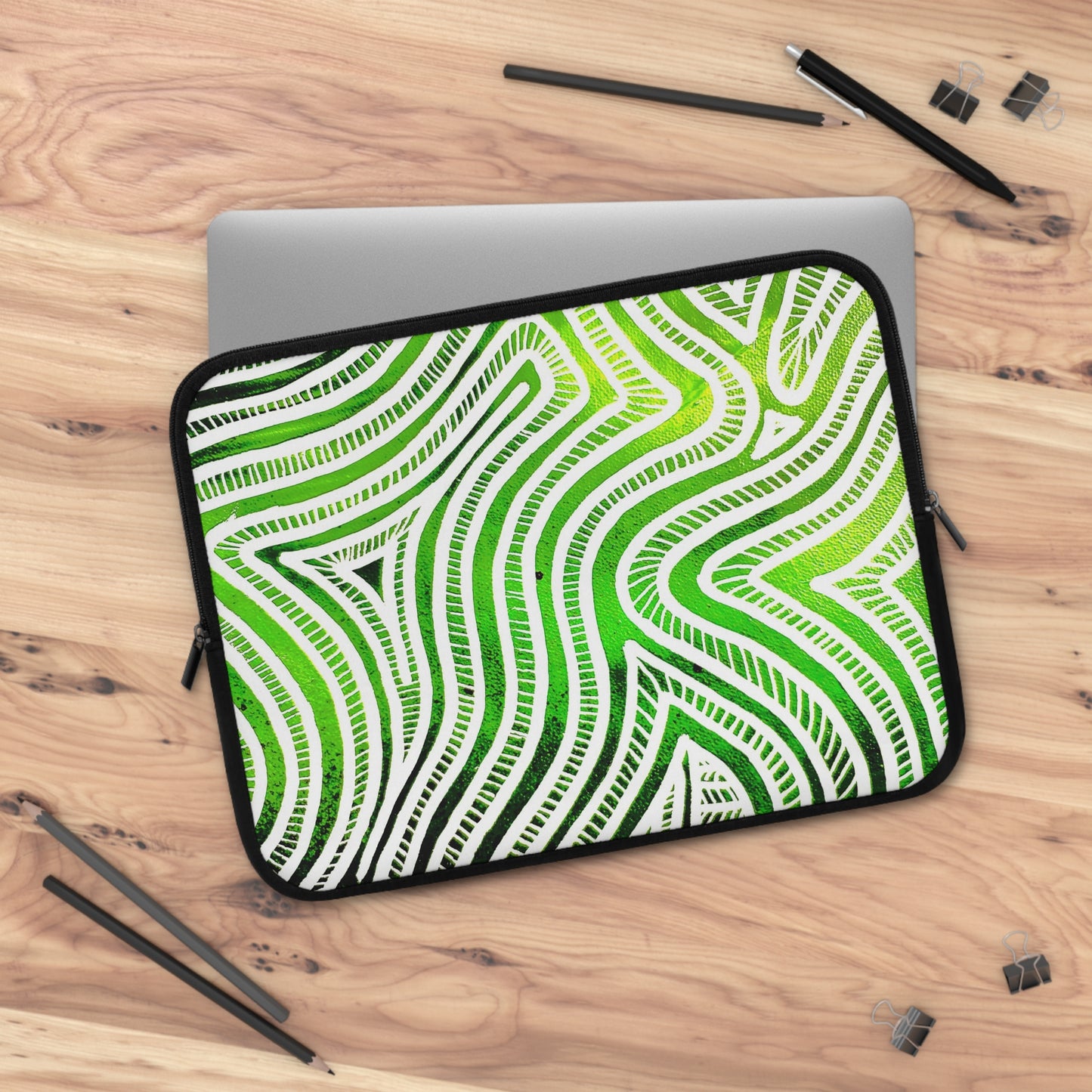 Hoes voor laptop en Ipad Groen