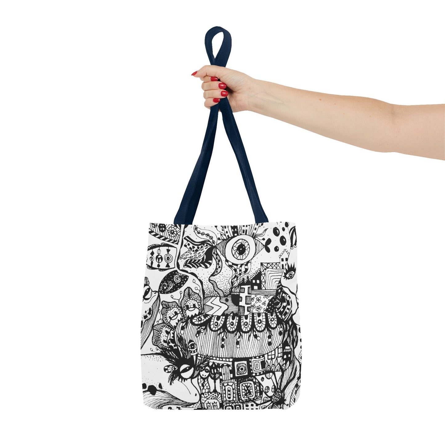 Tote bag Stoffen draagtas Fisch