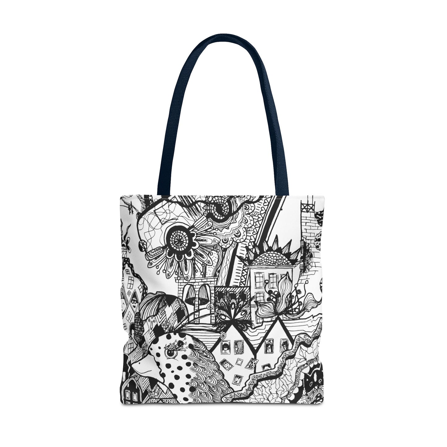 Tote bag Stoffen draagtas met Uniek ontwerp