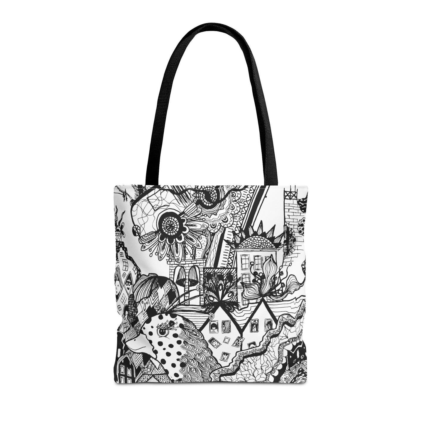 Tote bag Stoffen draagtas met Uniek ontwerp
