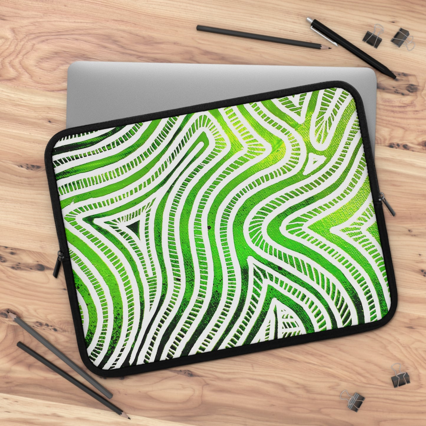 Hoes voor laptop en Ipad Groen