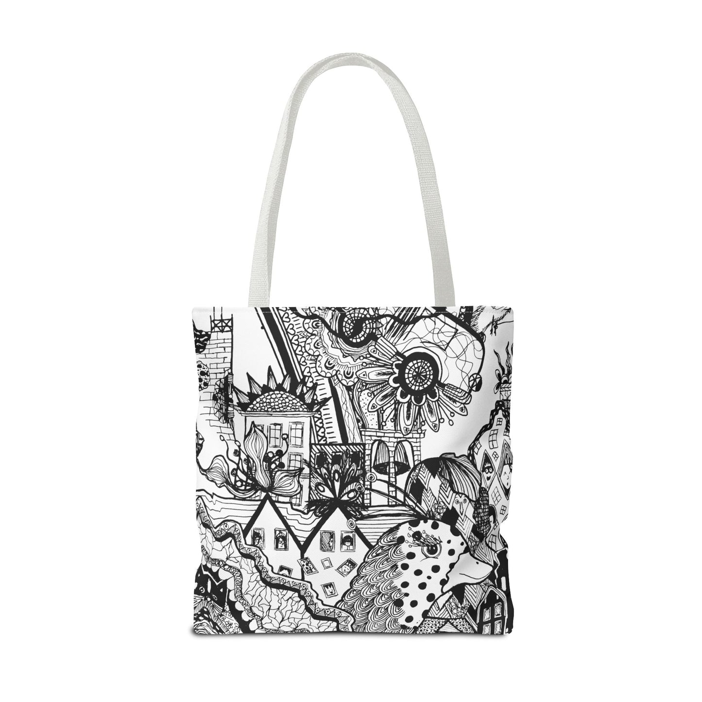 Tote bag Stoffen draagtas met Uniek ontwerp
