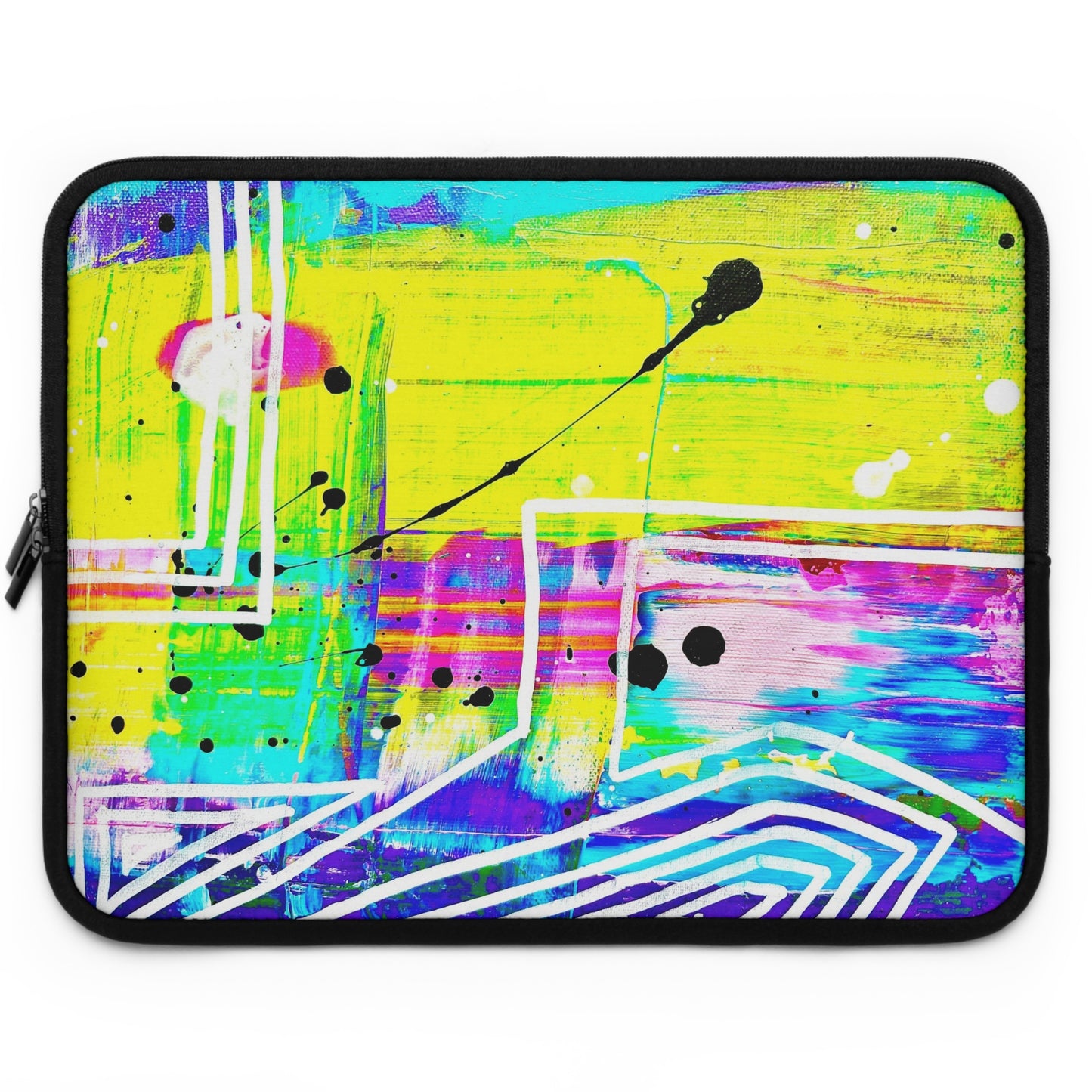 Hoes voor Laptop en Ipad met artistiek en kleurrijk design