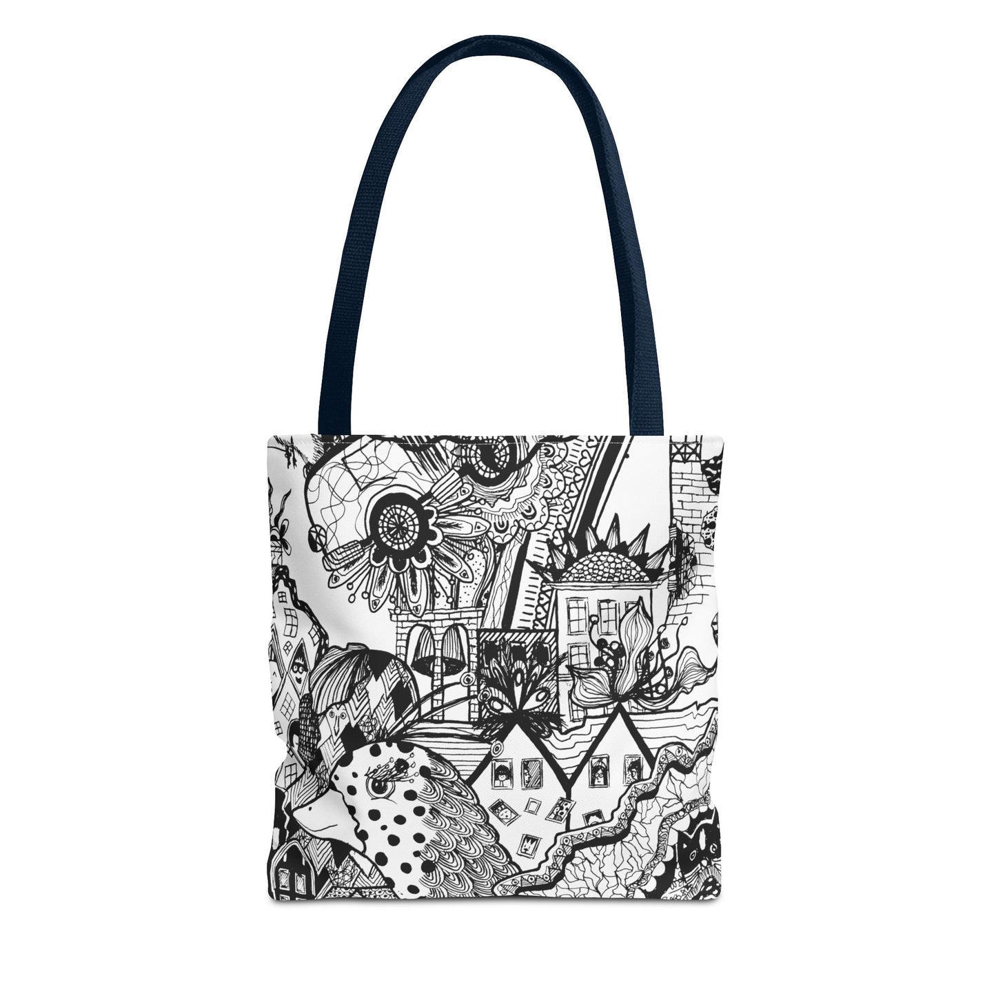 Tote bag Stoffen draagtas met Uniek ontwerp