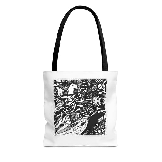 Tote bag Stoffen draagtas met creatieve opdruk