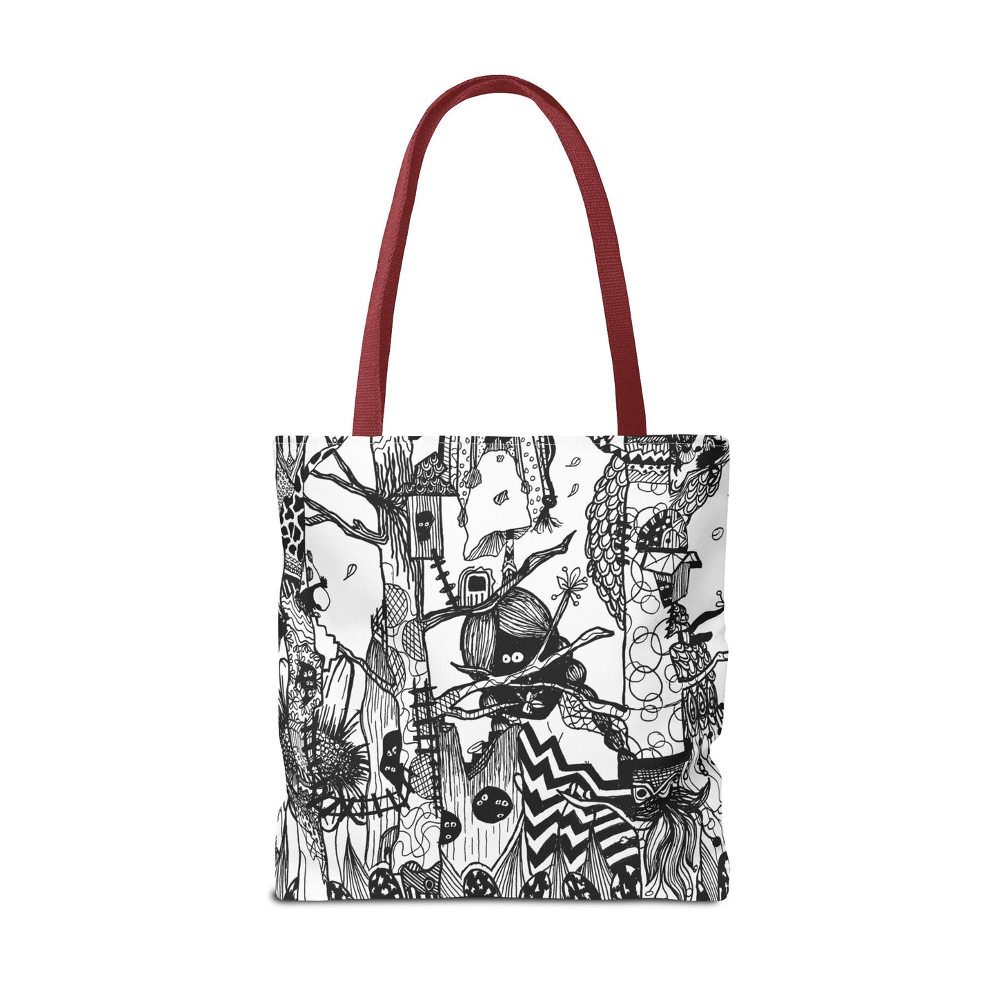 Tote bag Stoffen draagtas Unieke Illustratie