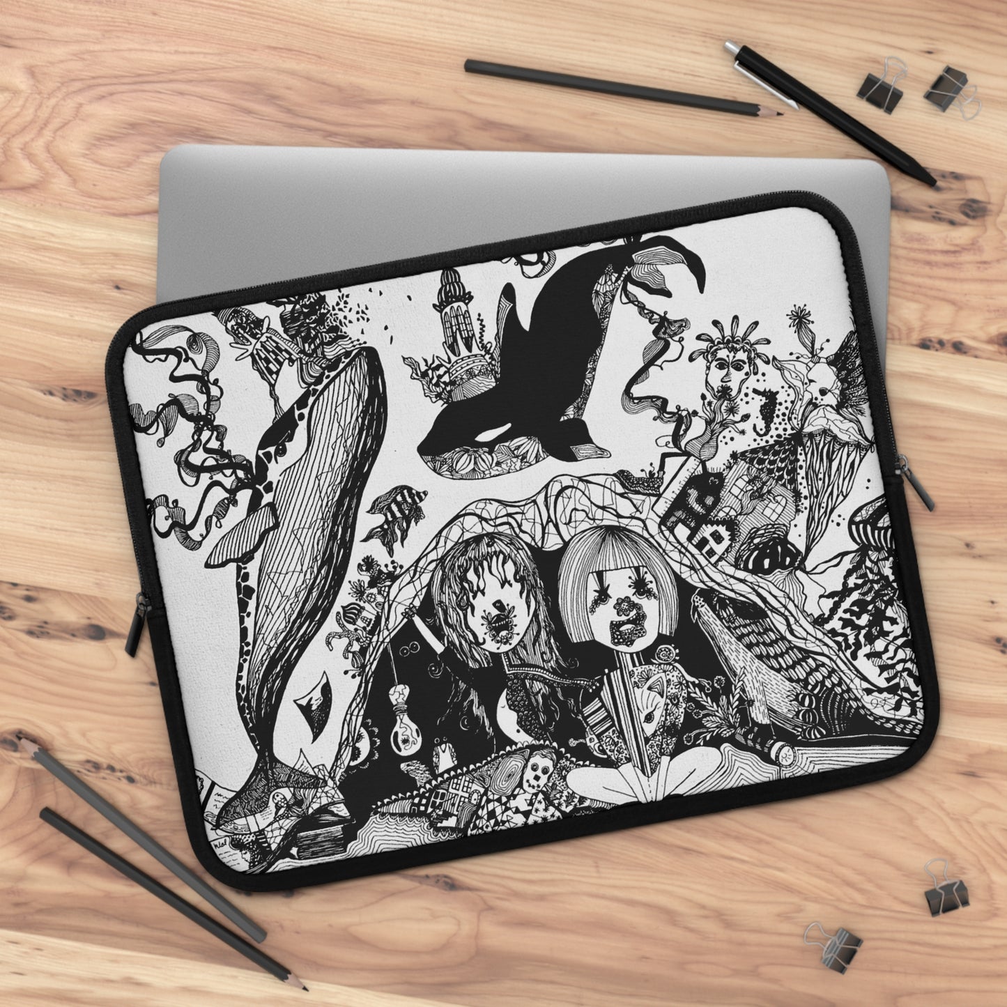 Hoes voor Laptop en Ipad Illustratie dream Design