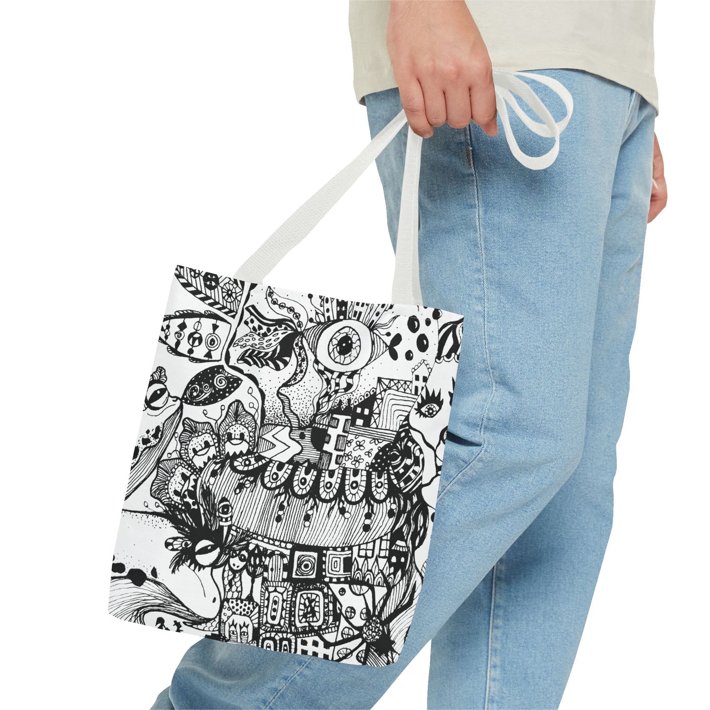 Tote bag Stoffen draagtas Fisch