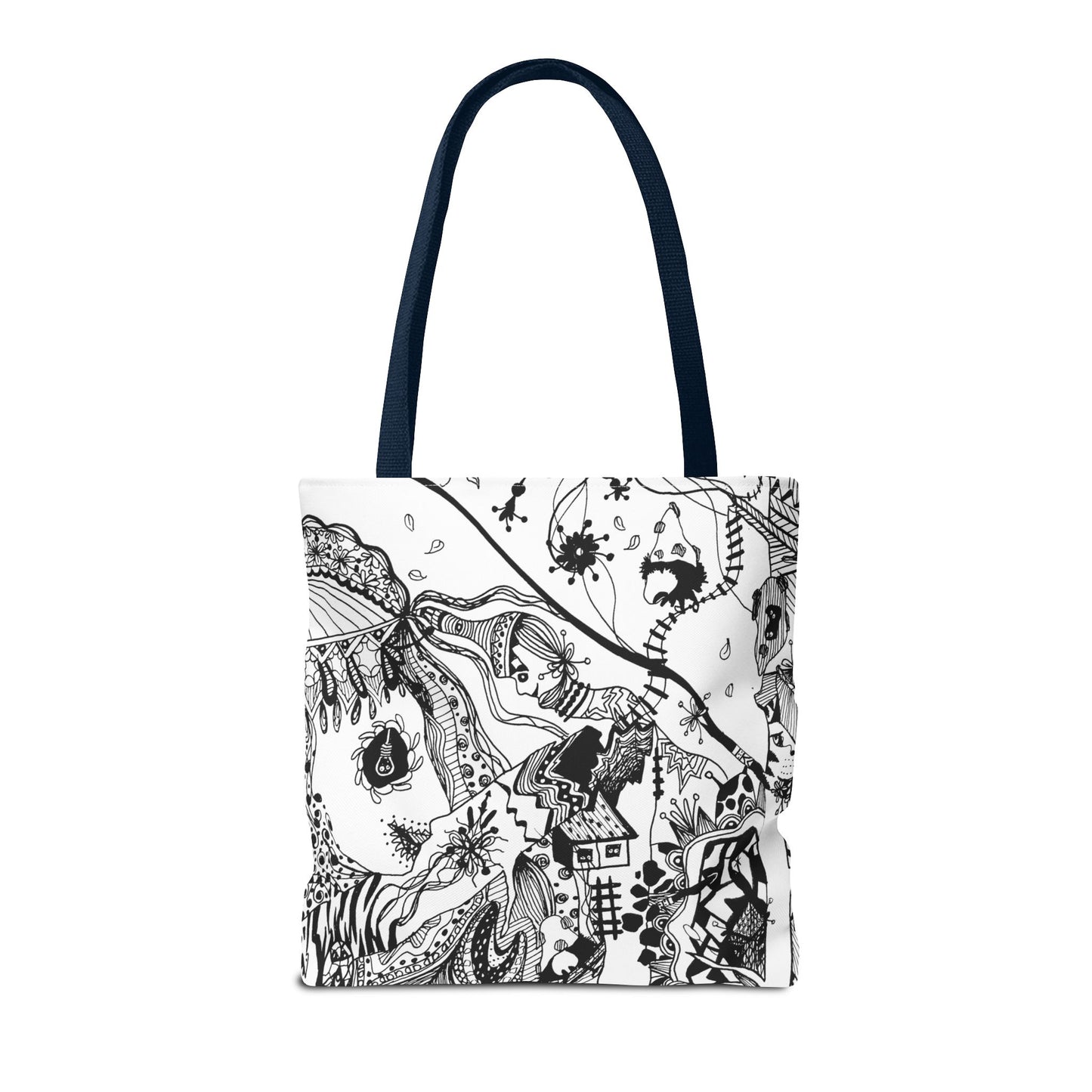 Tote bag Stoffen draagtas met Uniek Design