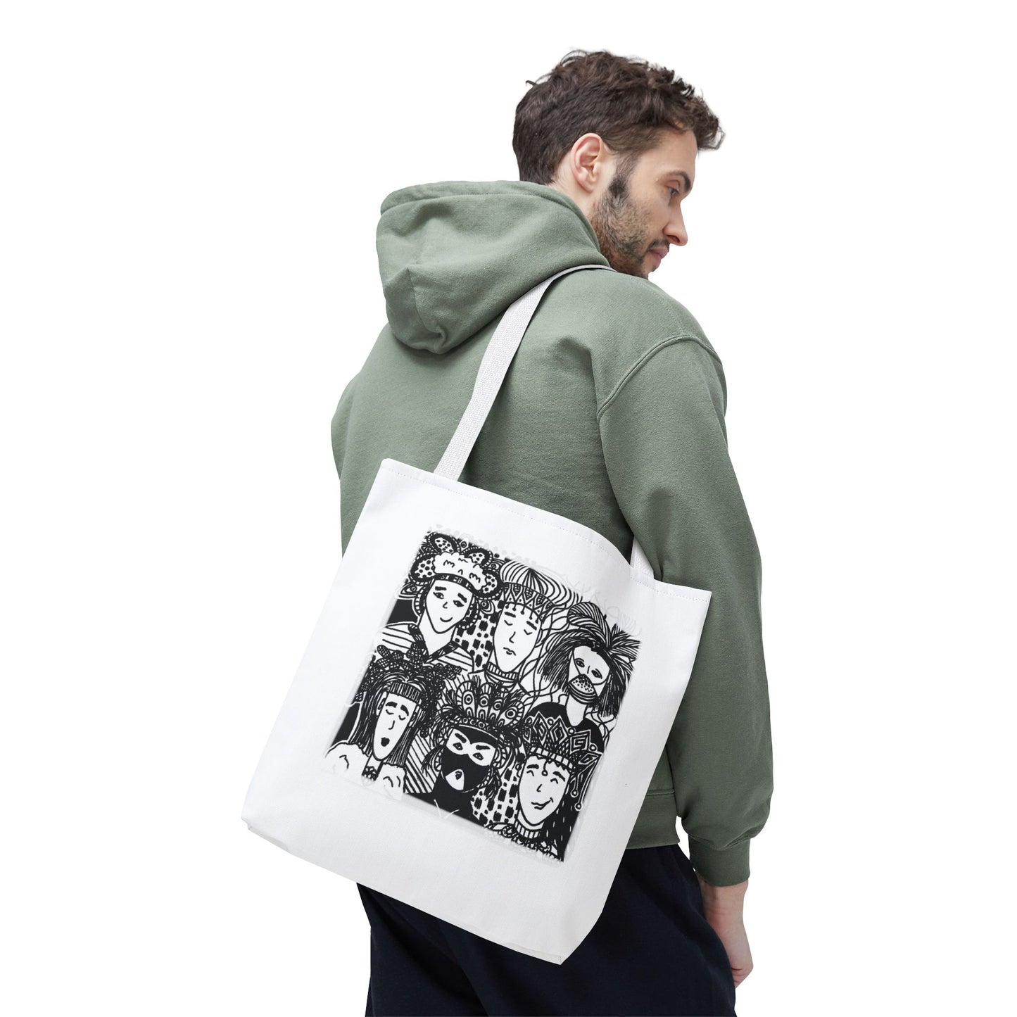 Tote bag Stoffen draagtas met opdruk