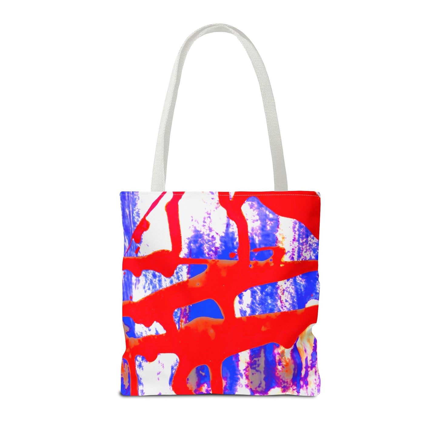 Tote bag Stoffen Draagtas Blue Red