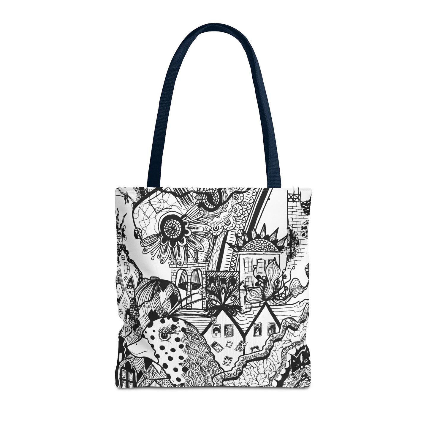 Tote bag Stoffen draagtas met Uniek ontwerp