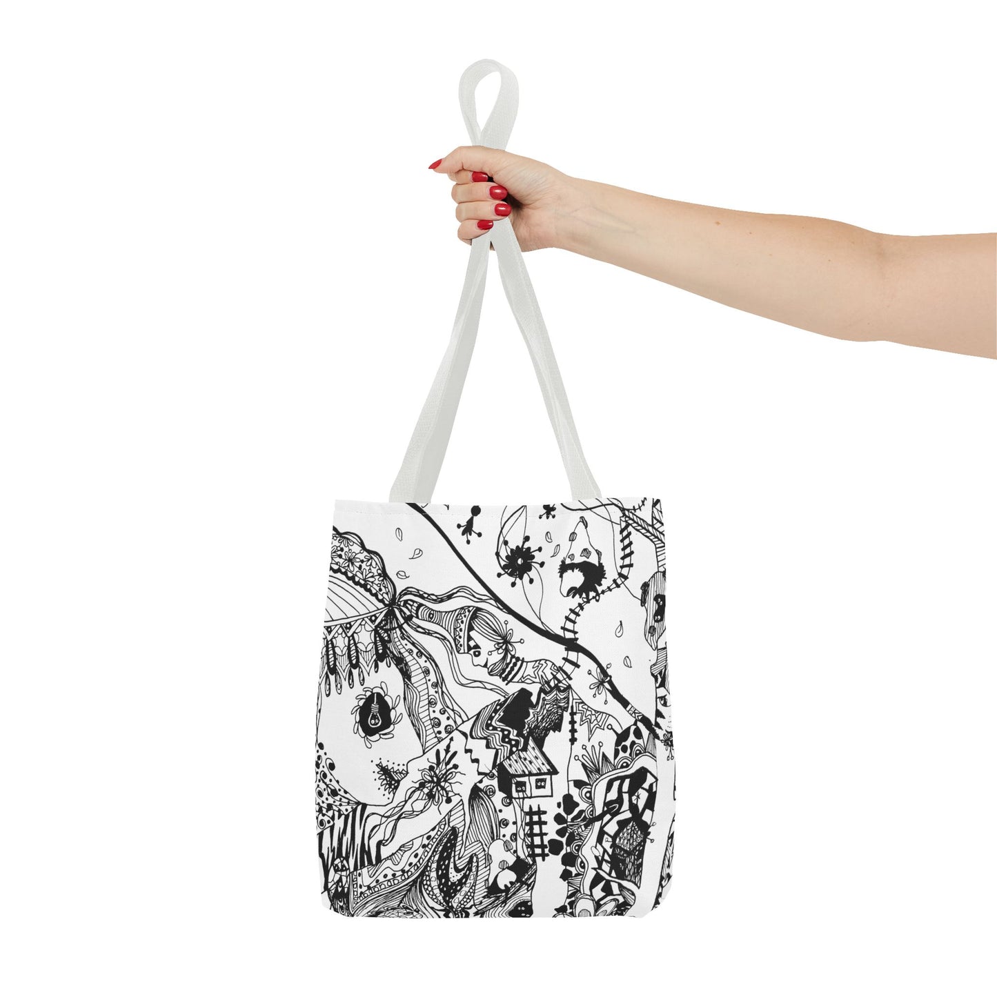 Tote bag Stoffen draagtas met Uniek Design