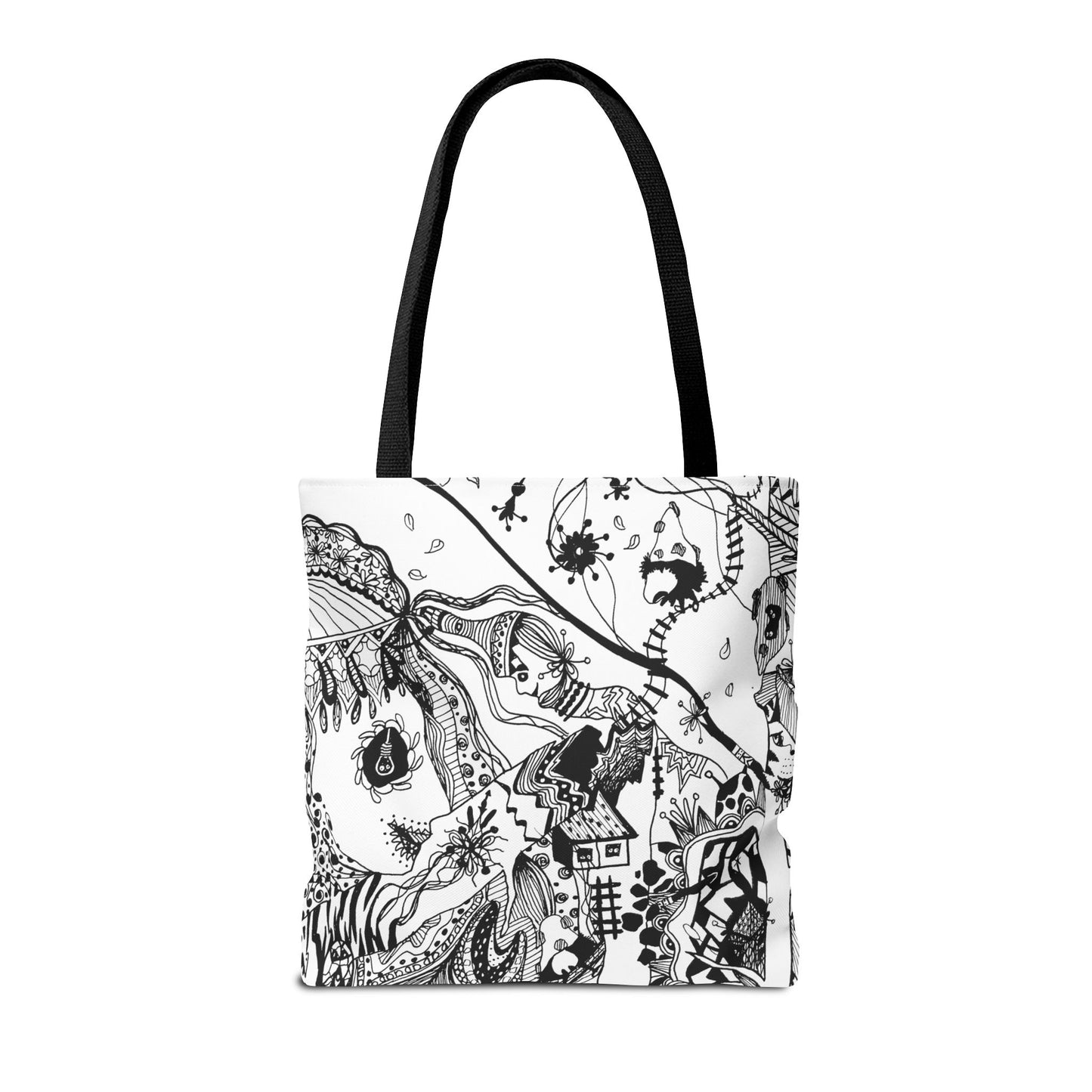 Tote bag Stoffen draagtas met Uniek Design