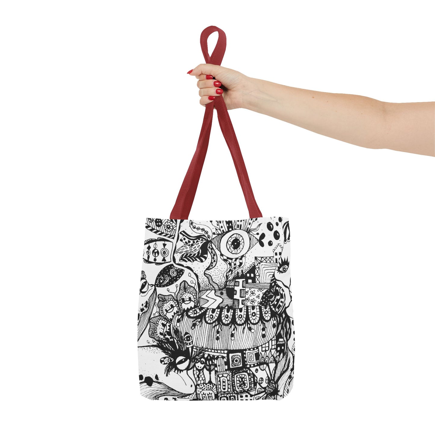 Tote bag Stoffen draagtas Fisch