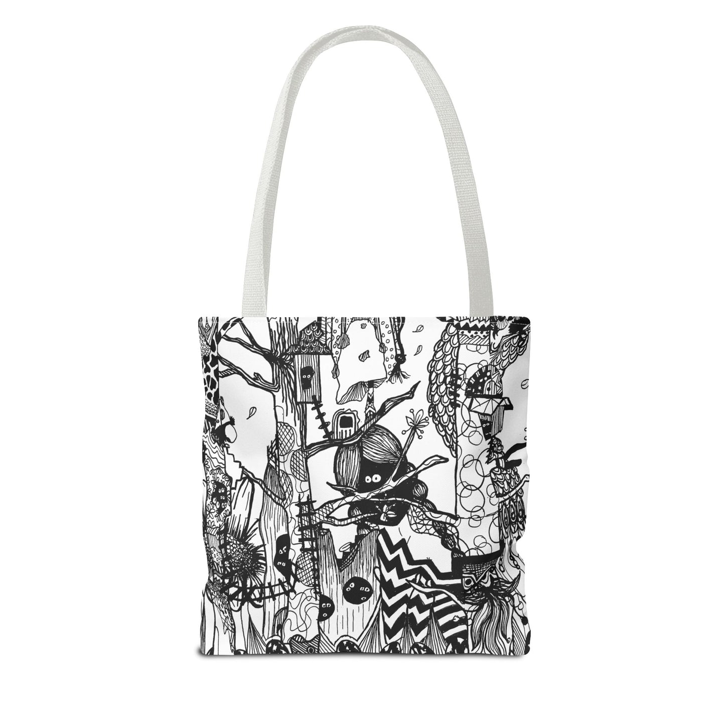 Tote bag Stoffen draagtas Unieke Illustratie