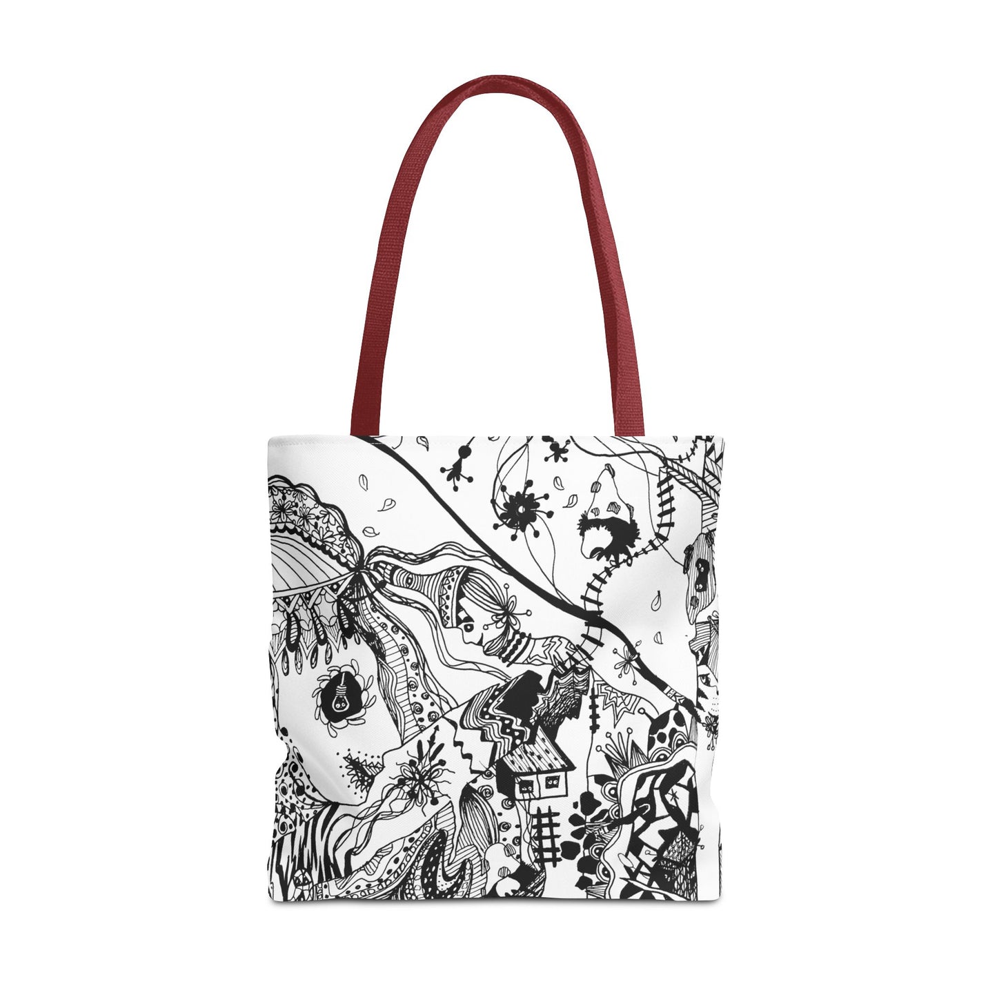Tote bag Stoffen draagtas met Uniek Design