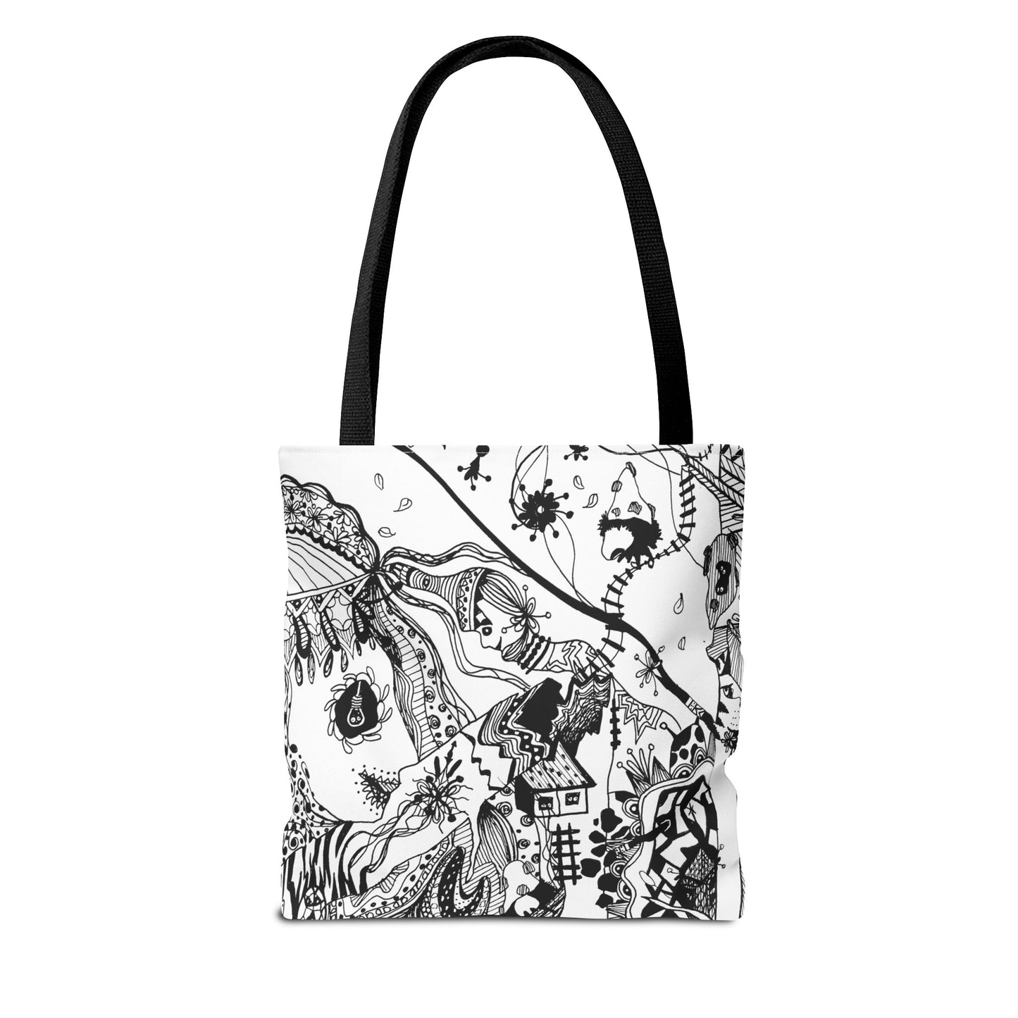 Tote bag Stoffen draagtas met Uniek Design