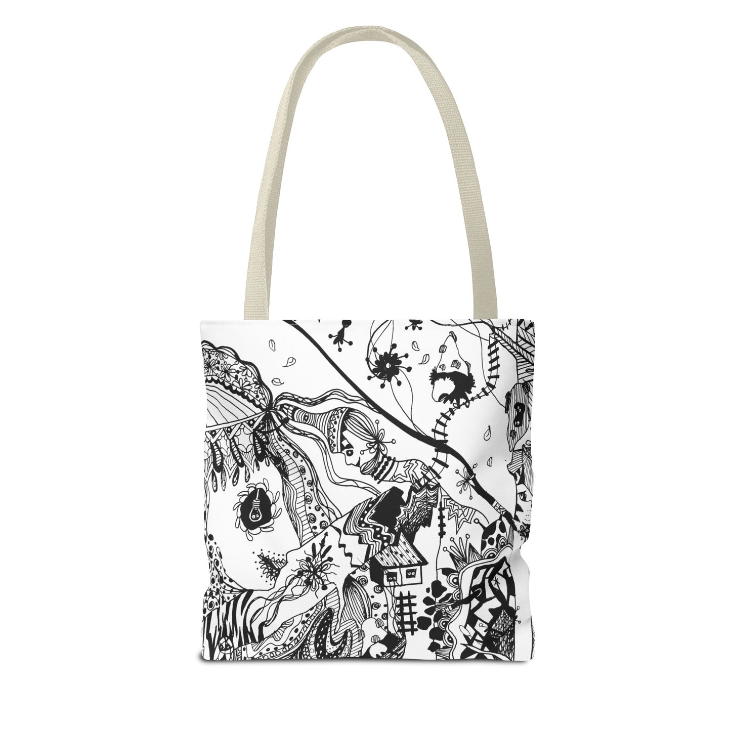Tote bag Stoffen draagtas met Uniek Design