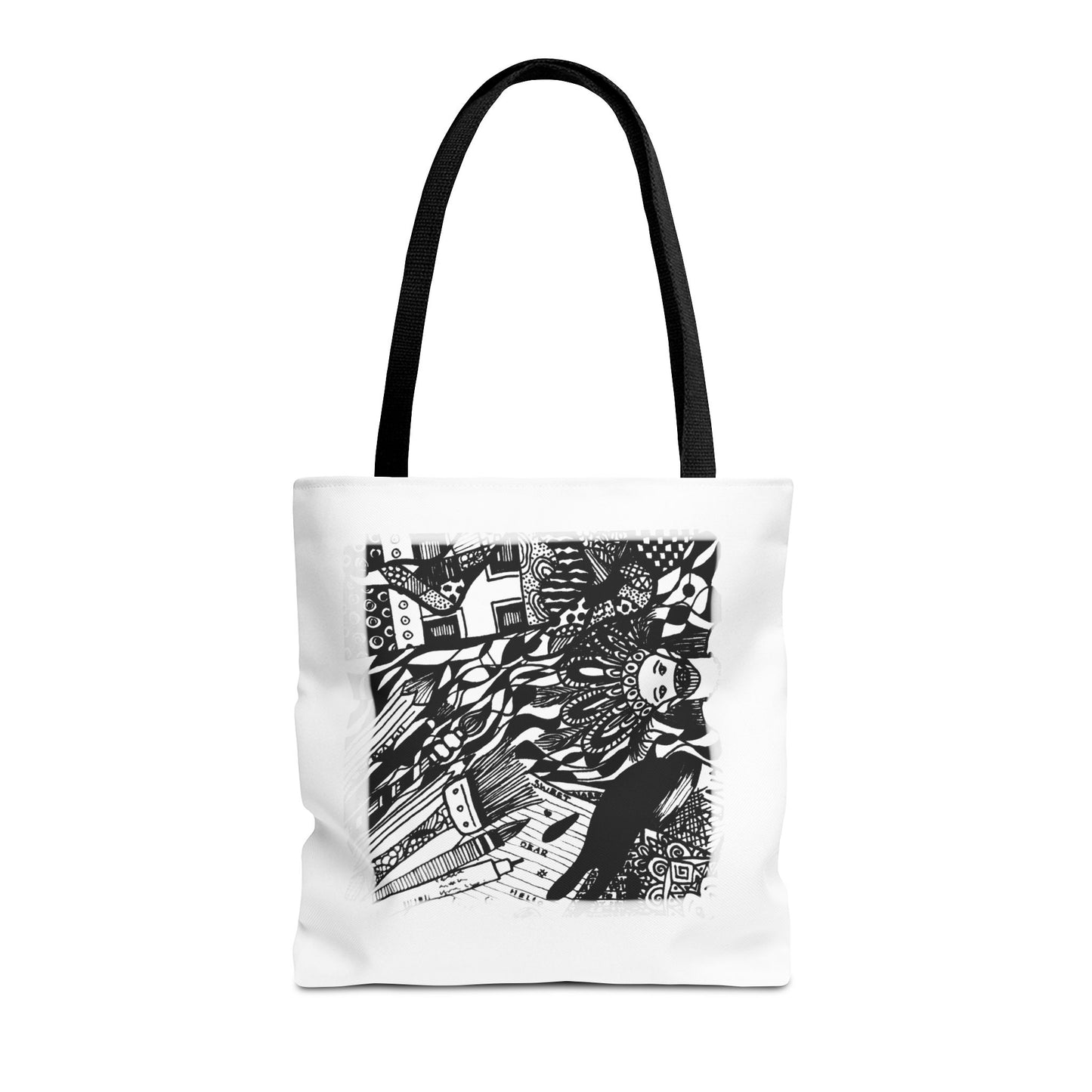 Tote bag Stoffen draagtas met creatieve opdruk