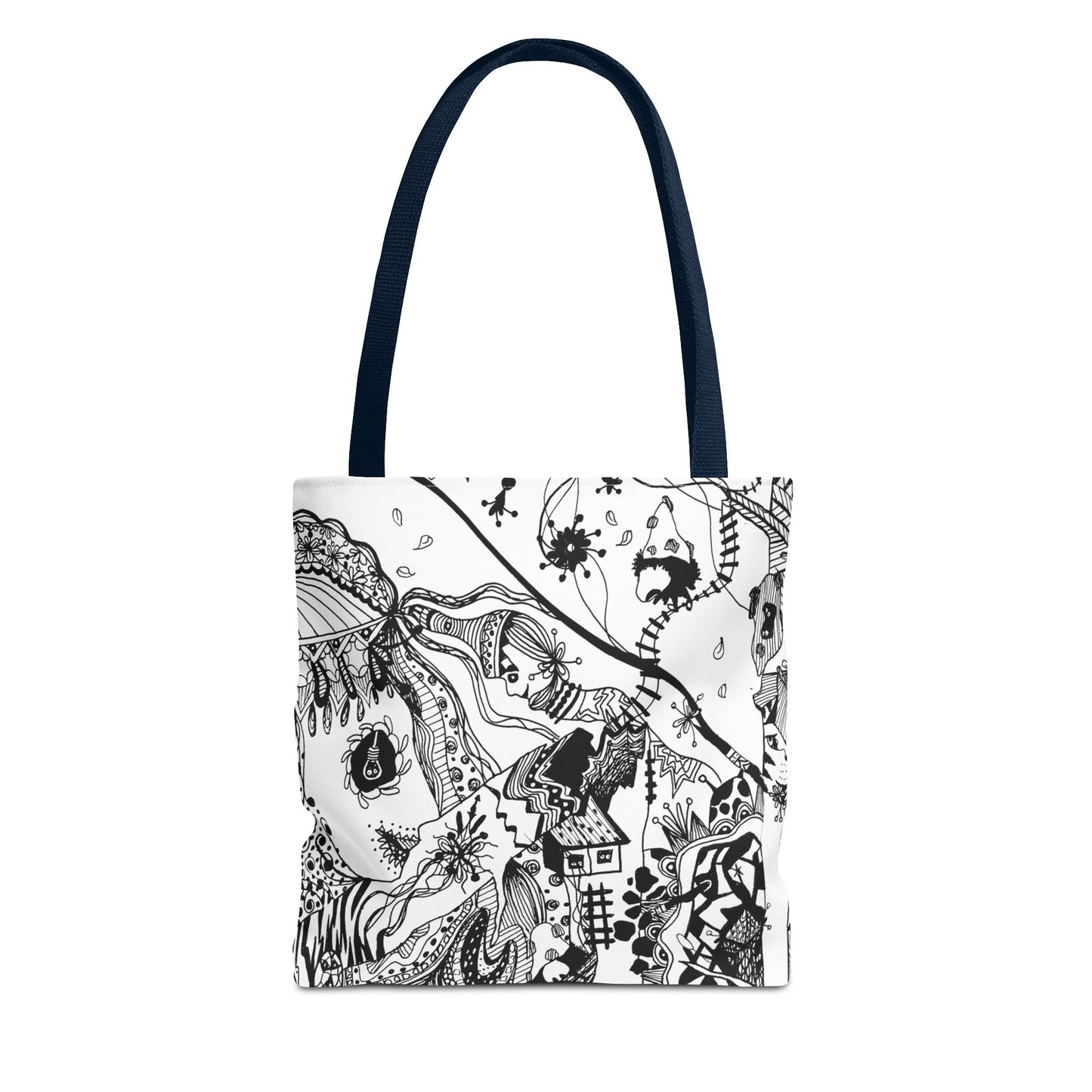 Tote bag Stoffen draagtas met Uniek Design