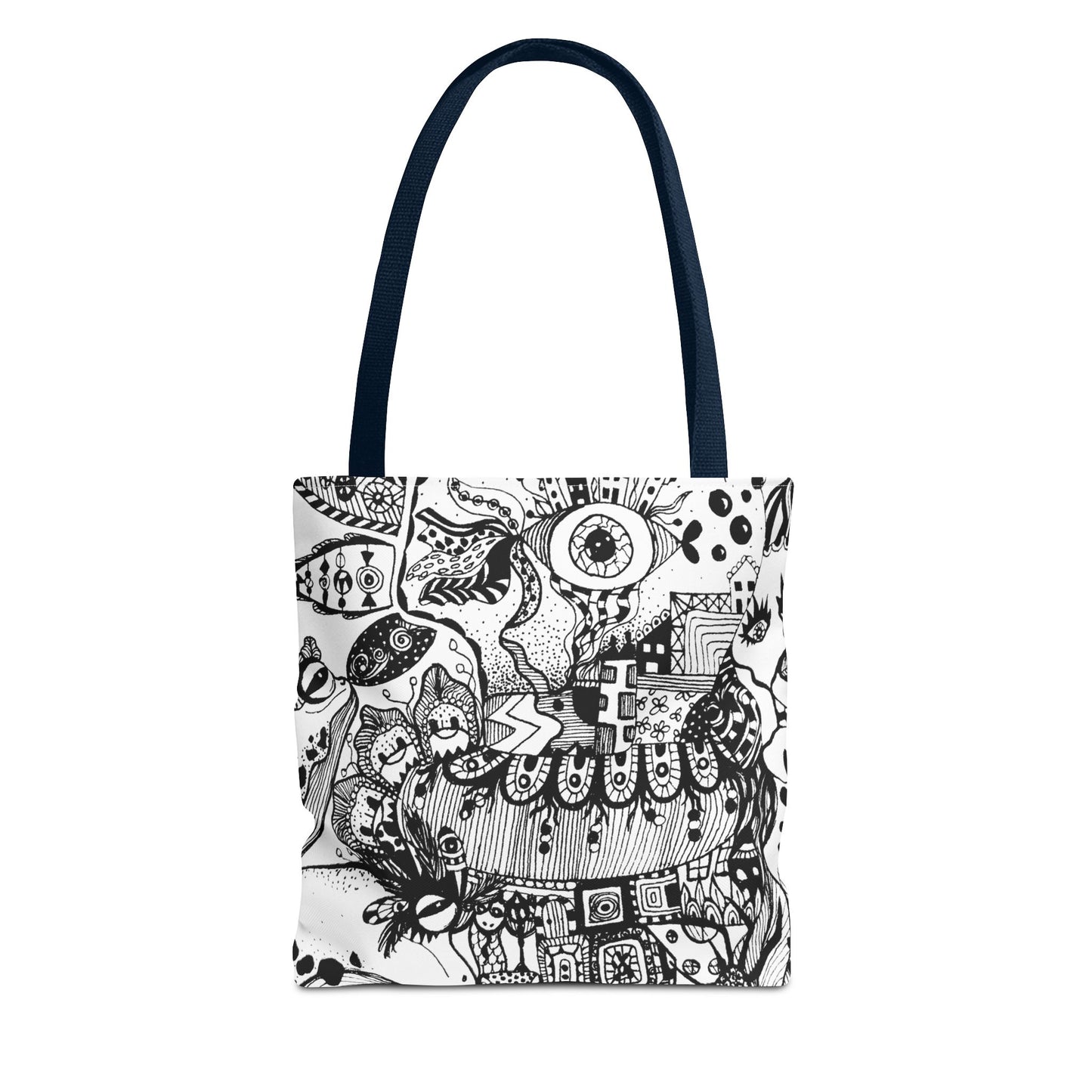 Tote bag Stoffen draagtas Fisch
