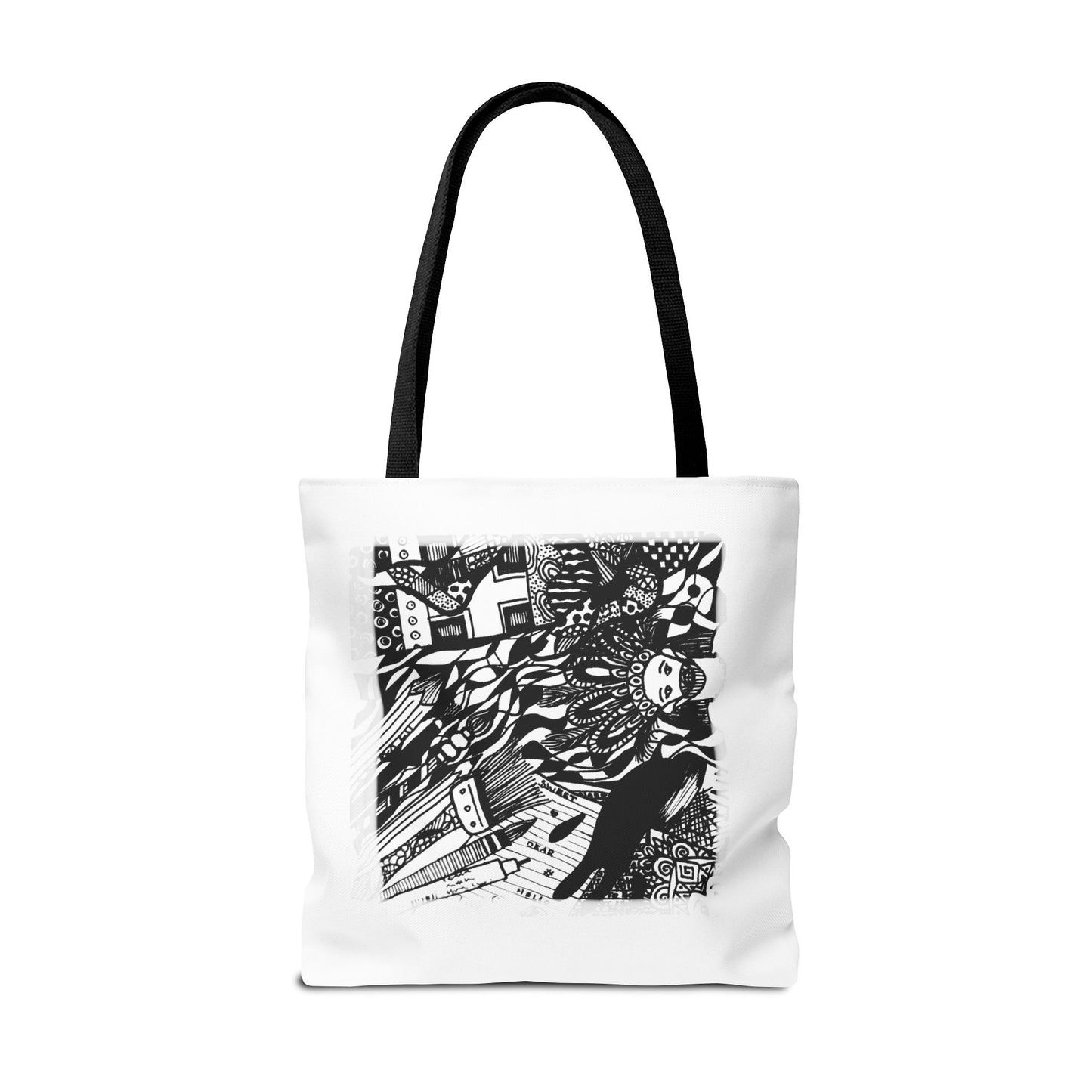 Tote bag Stoffen draagtas met creatieve opdruk