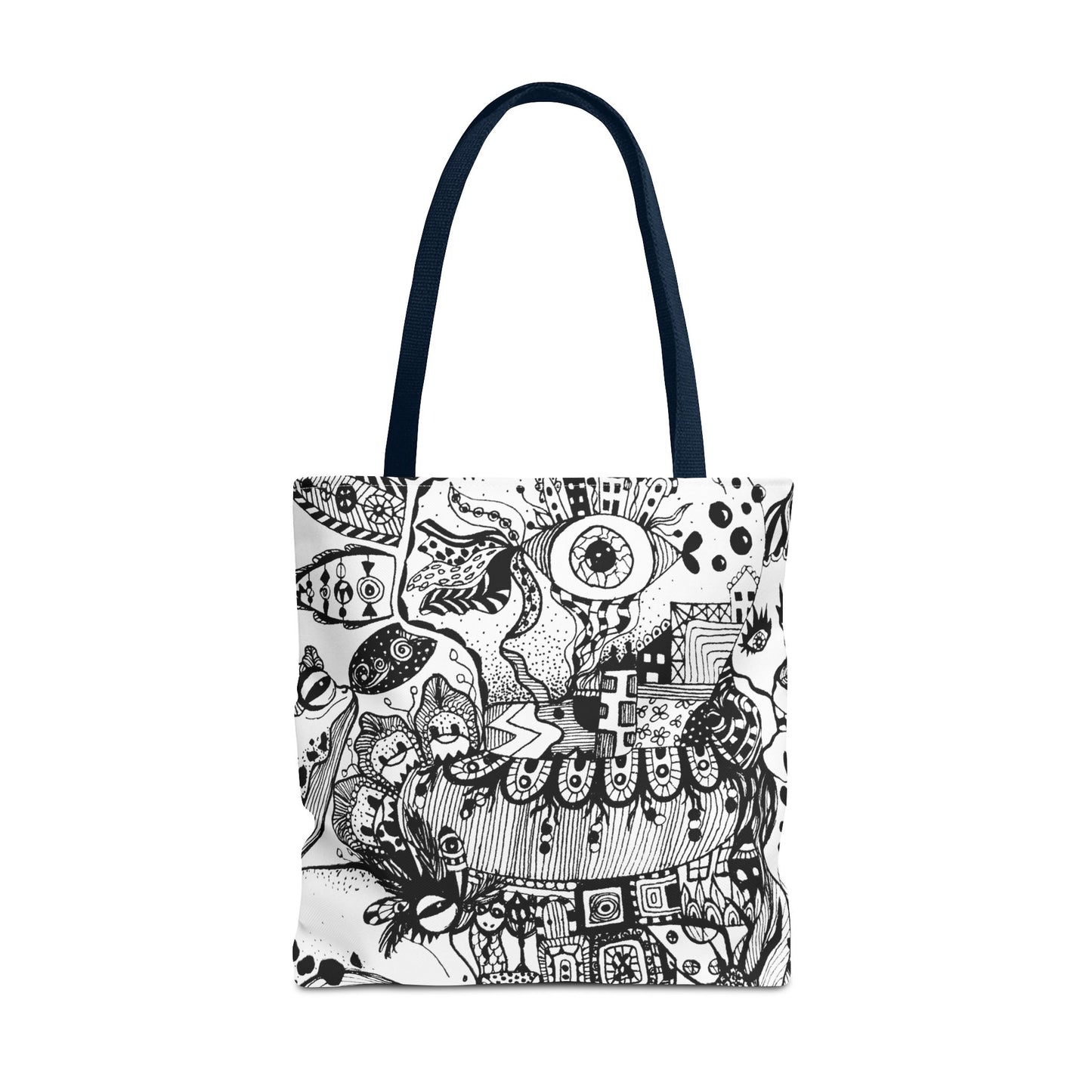Tote bag Stoffen draagtas Fisch