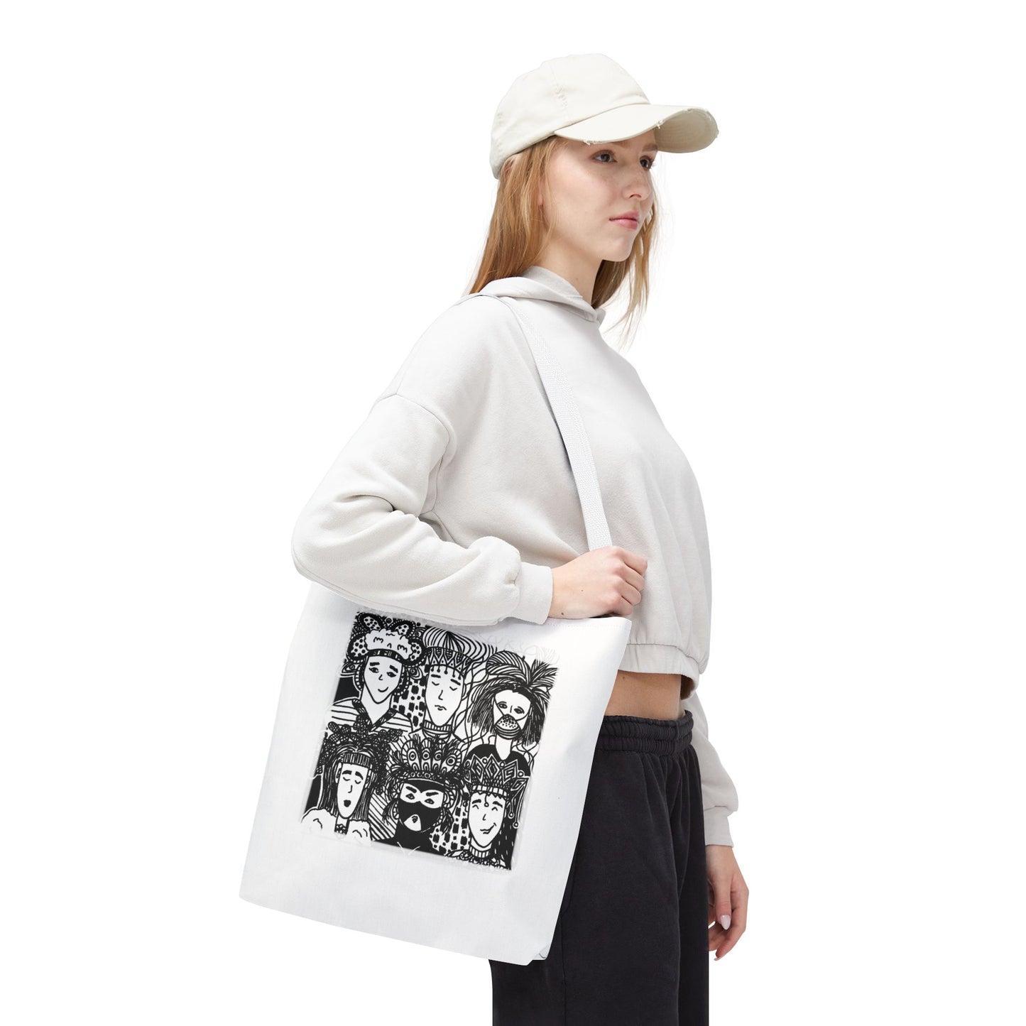Tote bag Stoffen draagtas met opdruk
