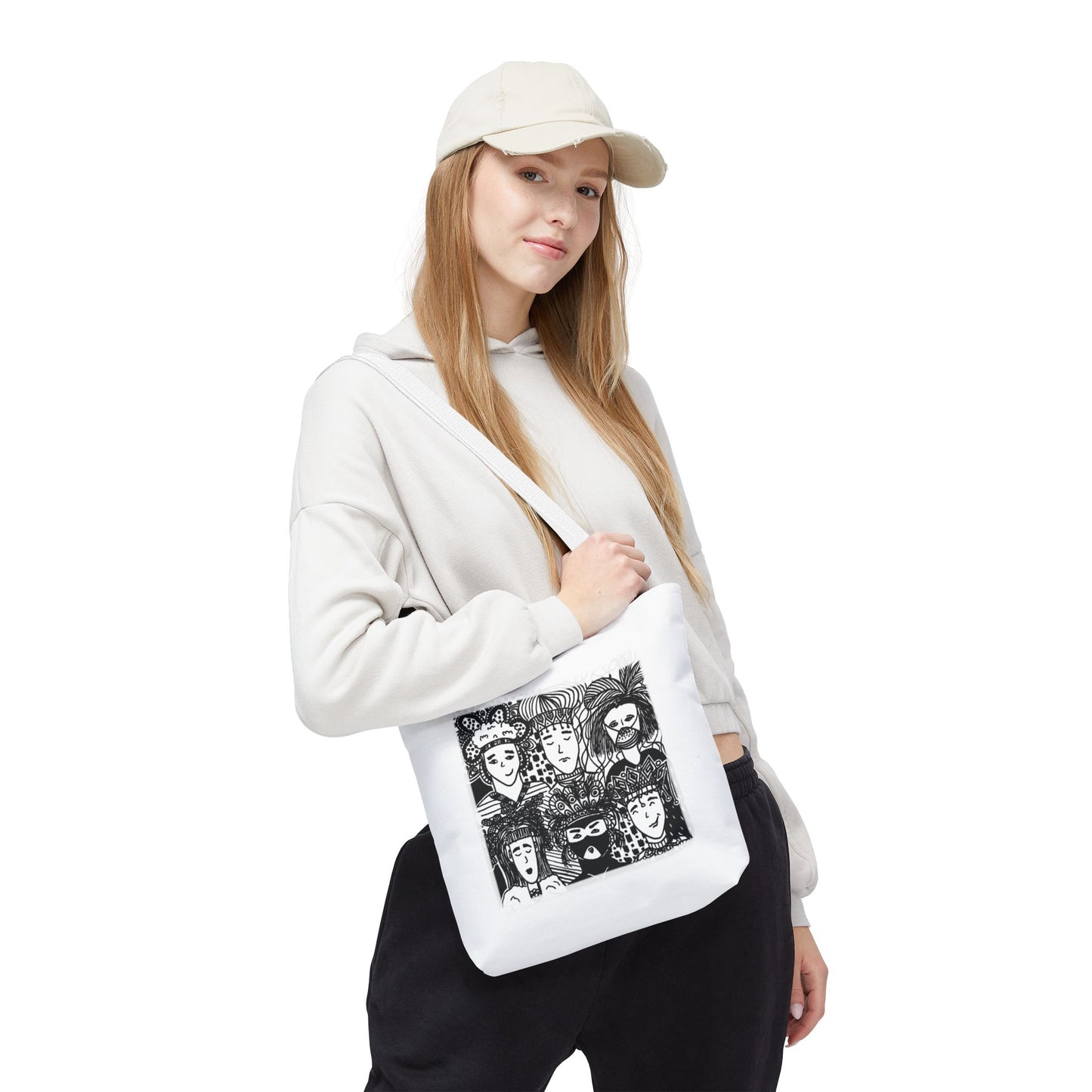 Tote bag Stoffen draagtas met opdruk