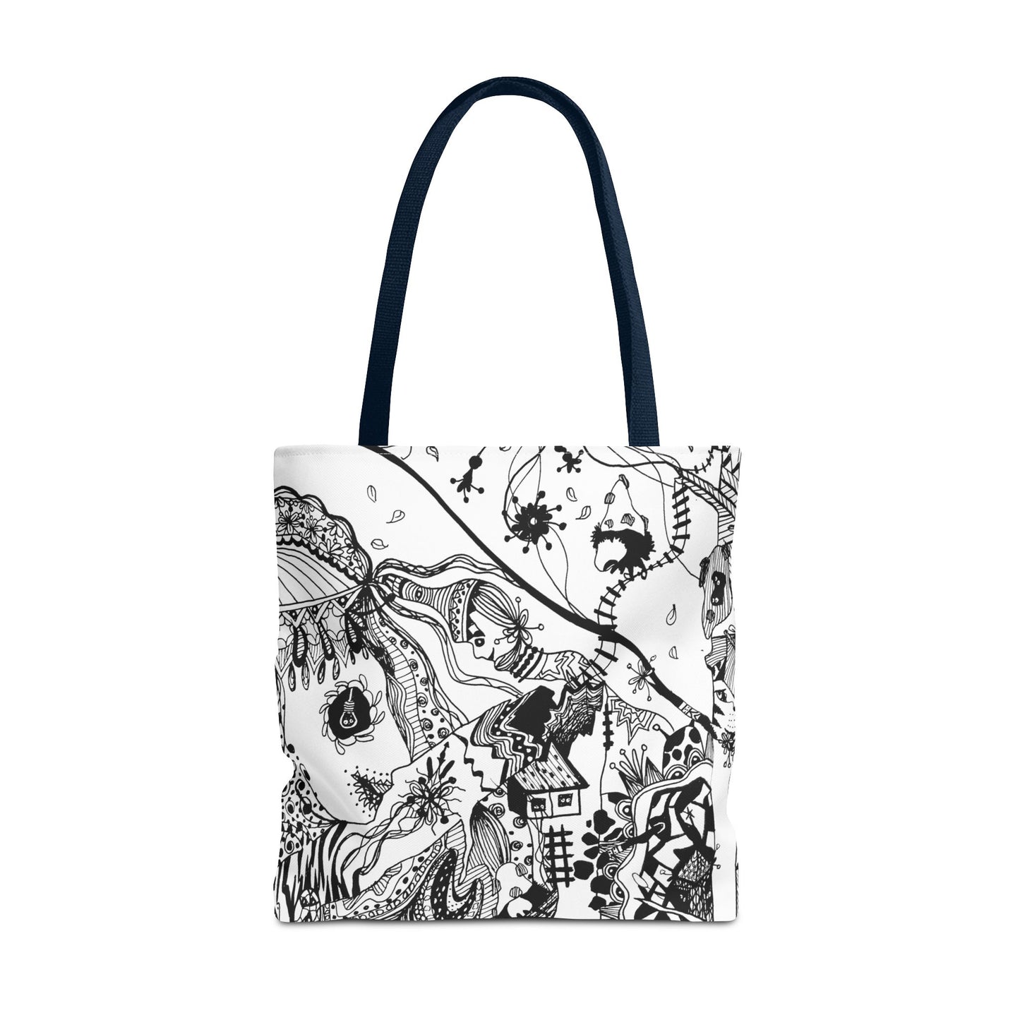 Tote bag Stoffen draagtas met Uniek Design