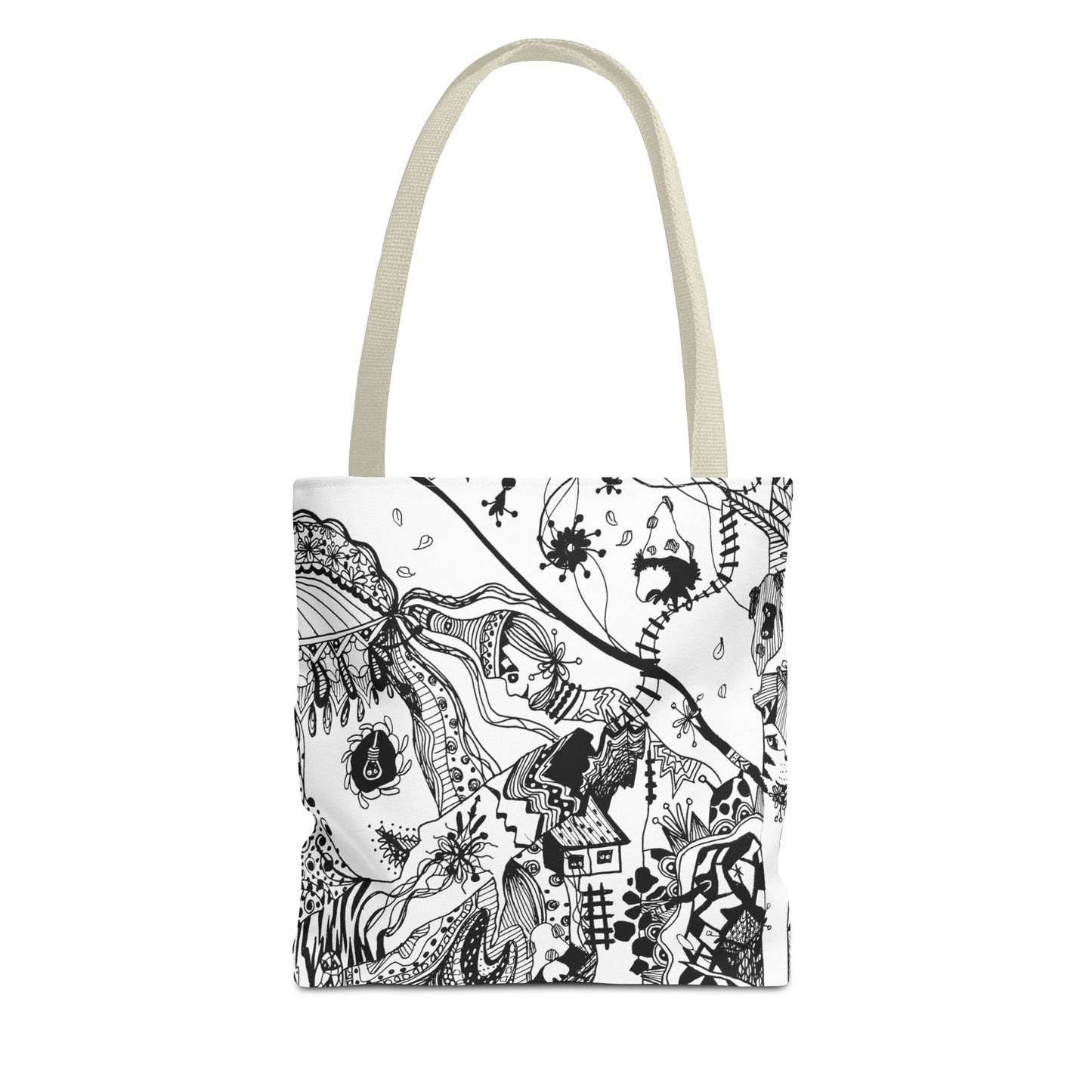 Tote bag Stoffen draagtas met Uniek Design