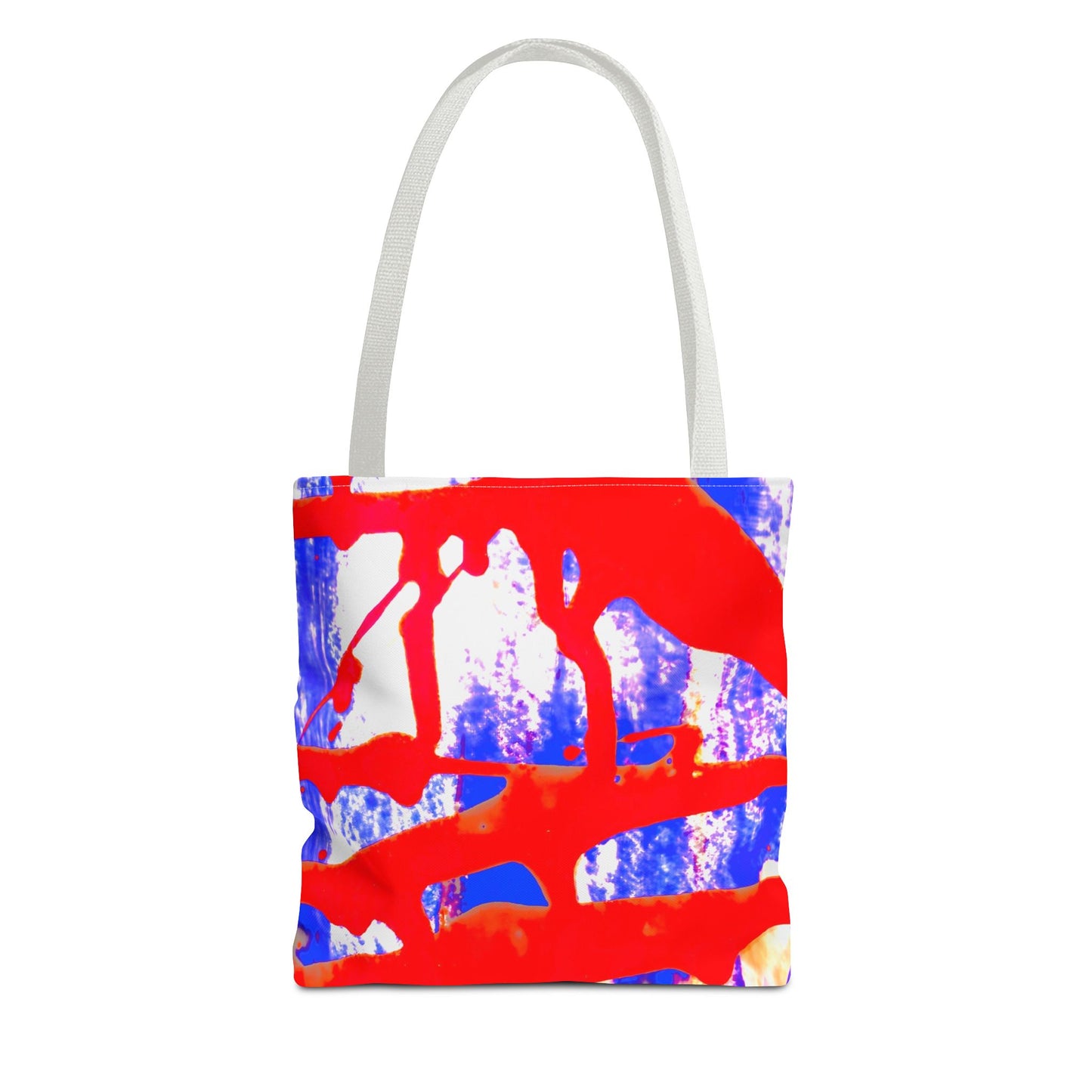 Tote bag Stoffen Draagtas Blue Red
