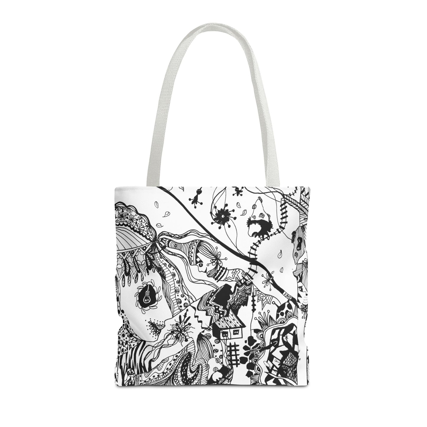 Tote bag Stoffen draagtas met Uniek Design
