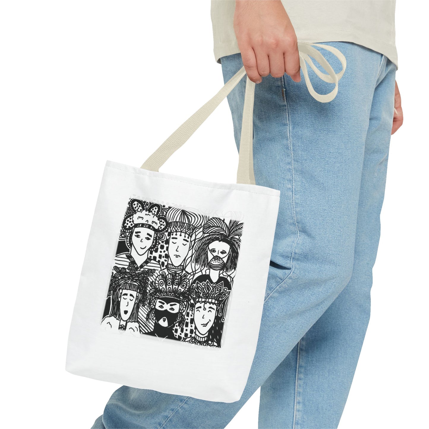 Tote bag Stoffen draagtas met opdruk