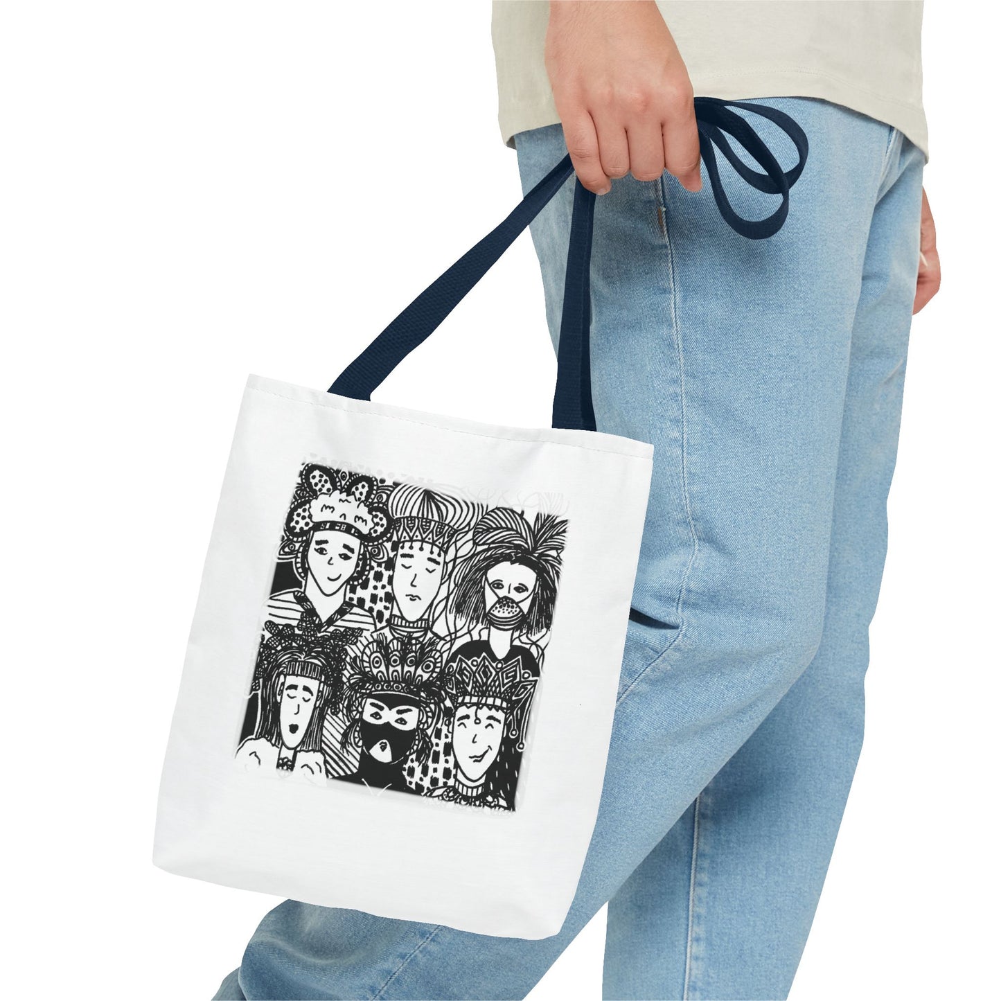 Tote bag Stoffen draagtas met opdruk