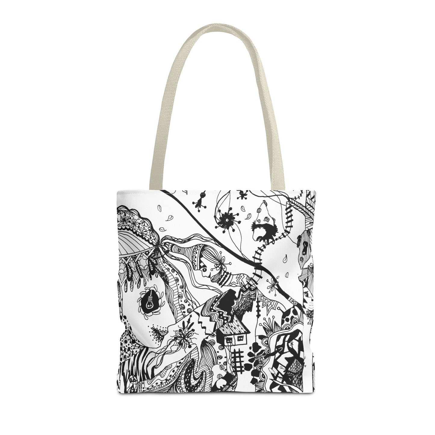 Tote bag Stoffen draagtas met Uniek Design