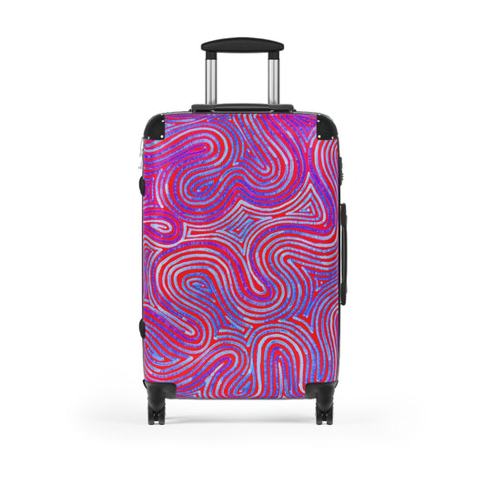 Reiskoffer met Paar roze Design