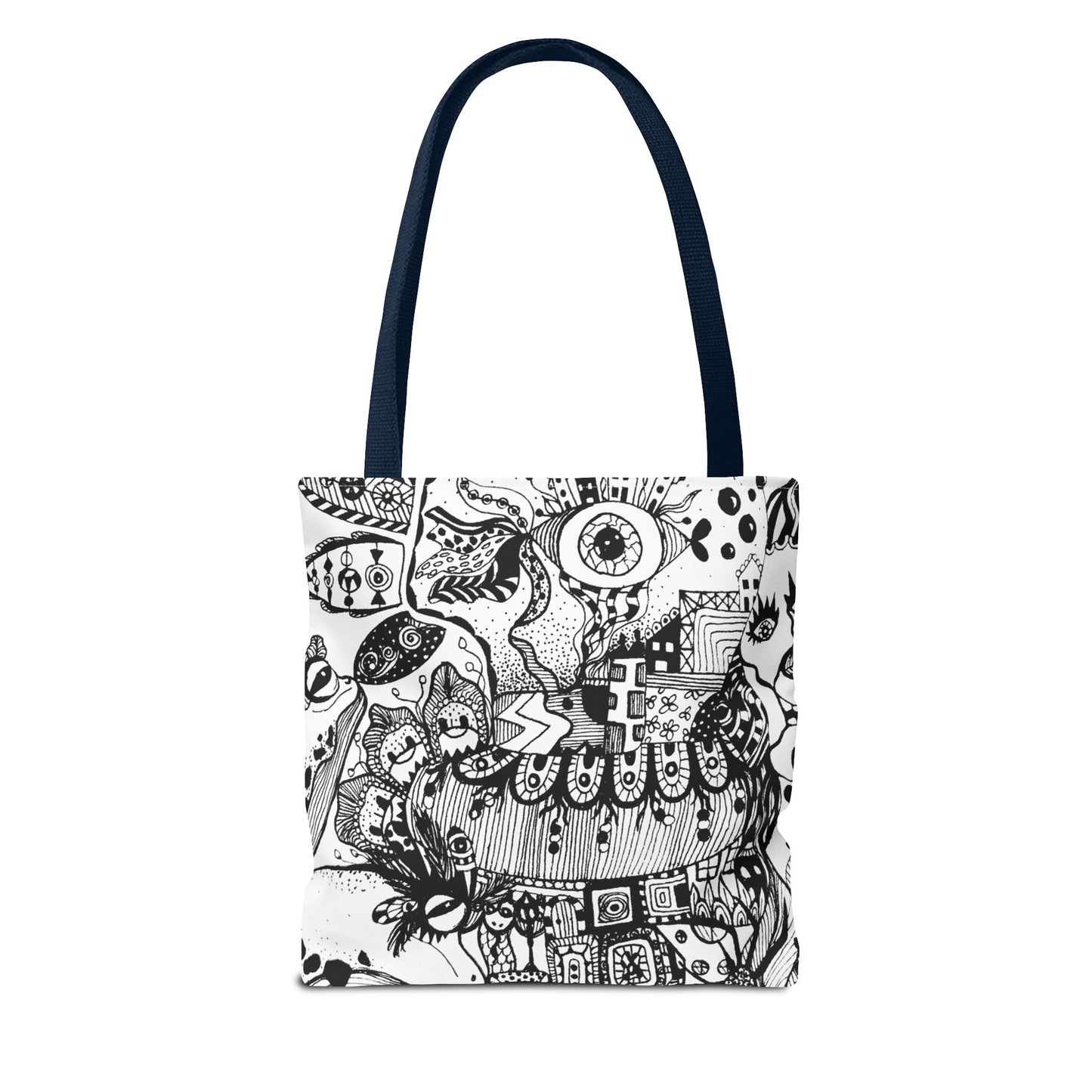 Tote bag Stoffen draagtas Fisch