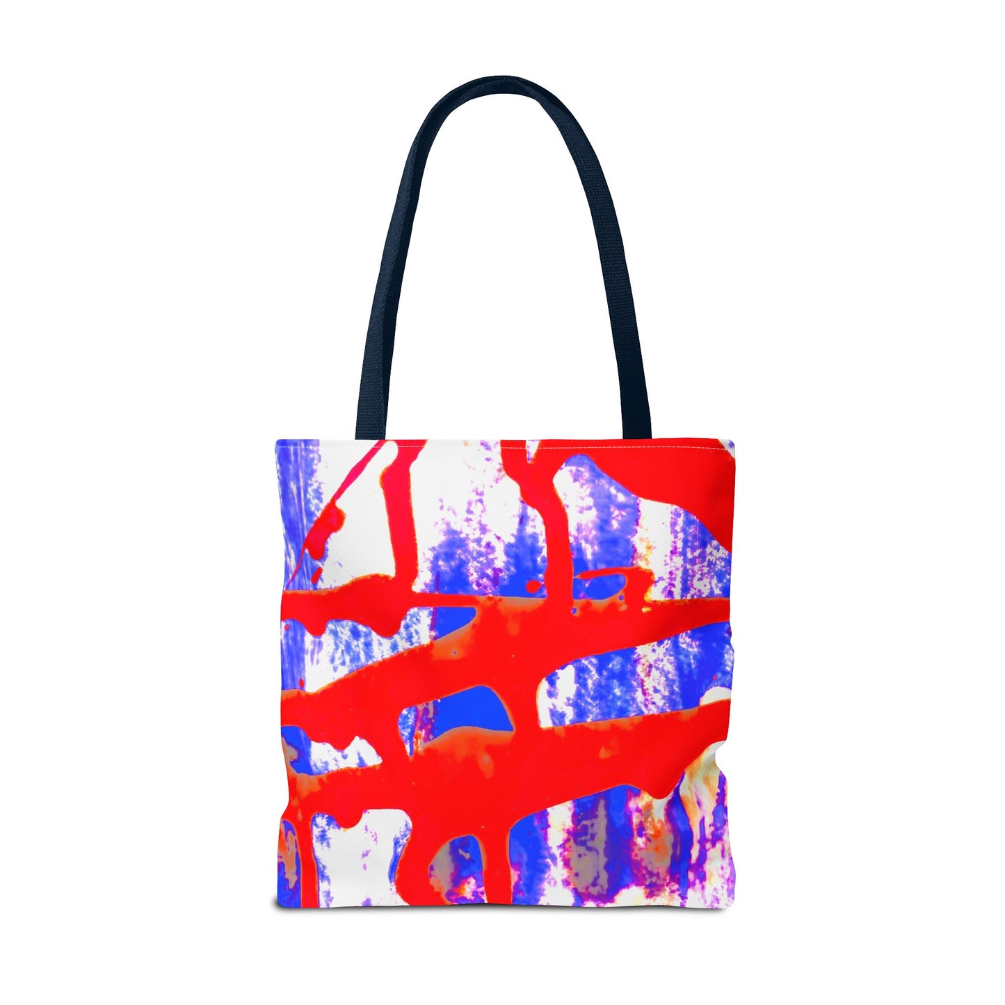 Tote bag Stoffen Draagtas Blue Red