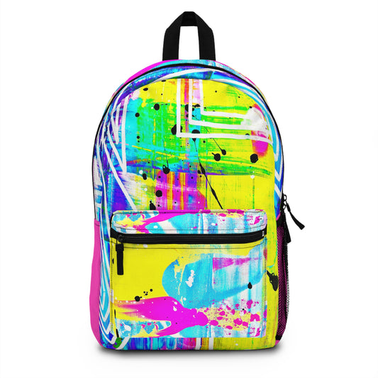 Schooltas rugzak Artistiek kleurrijk Design